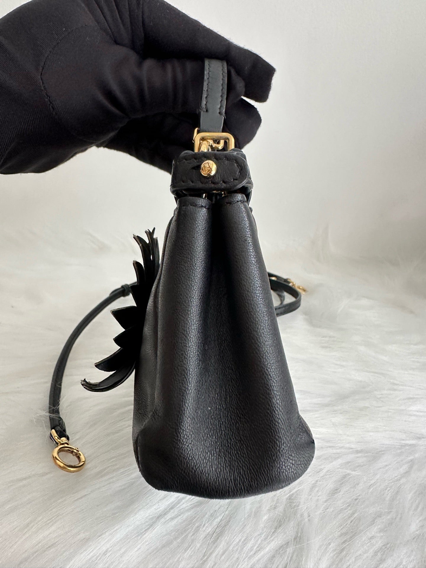 Fendi - Peekaboo - Leather - Black - (mini)