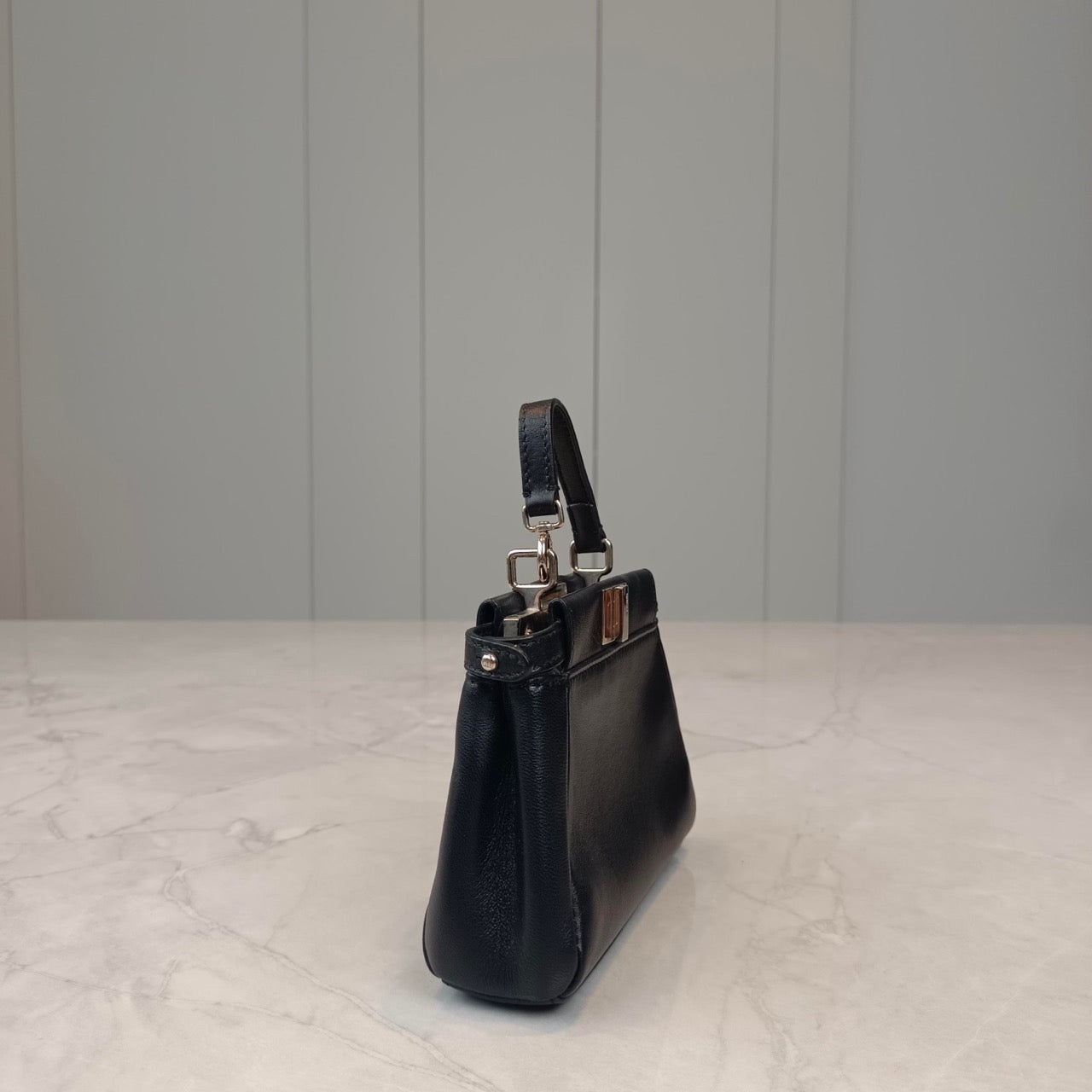 Fendi - Peekaboo - Leather - Black - (mini)