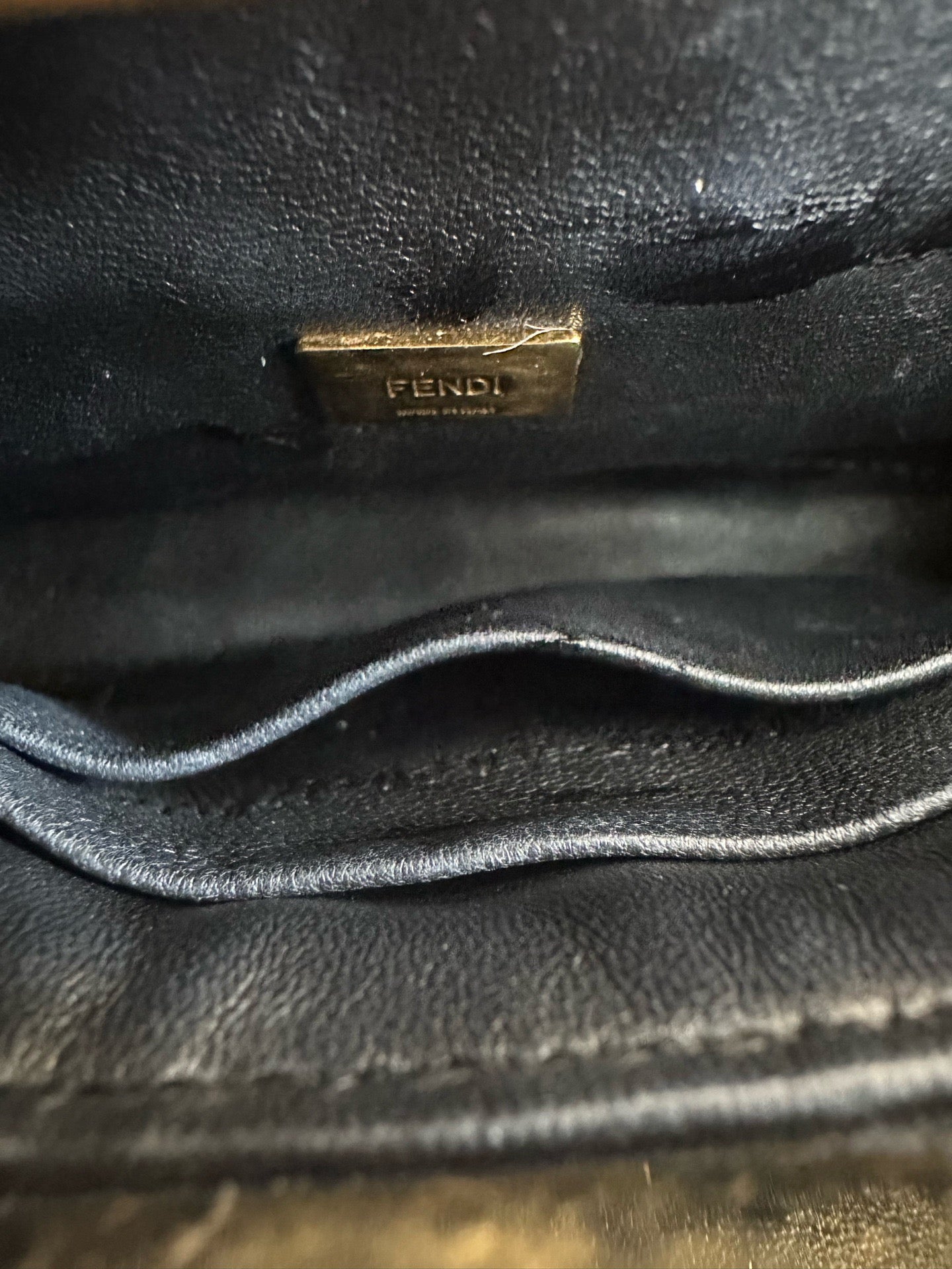 Fendi - Peekaboo - Leather - Black - (mini)