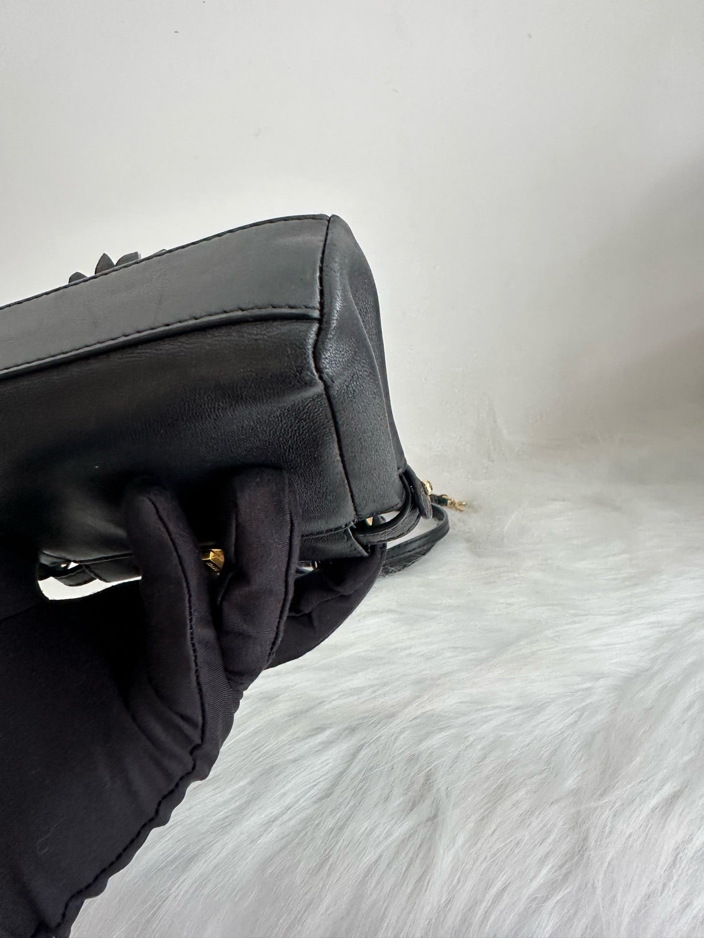 Fendi - Peekaboo - Leather - Black - (mini)