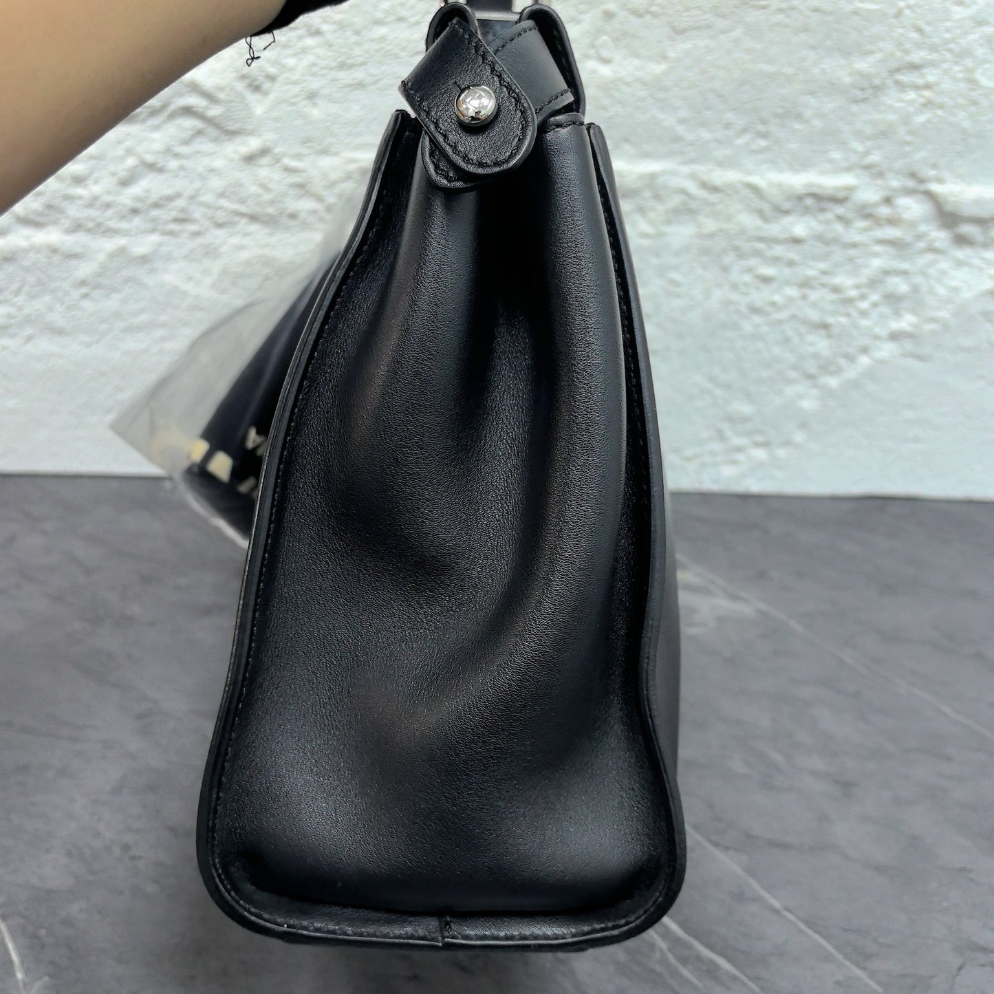 Fendi - Peekaboo - Leather - Black - (small)