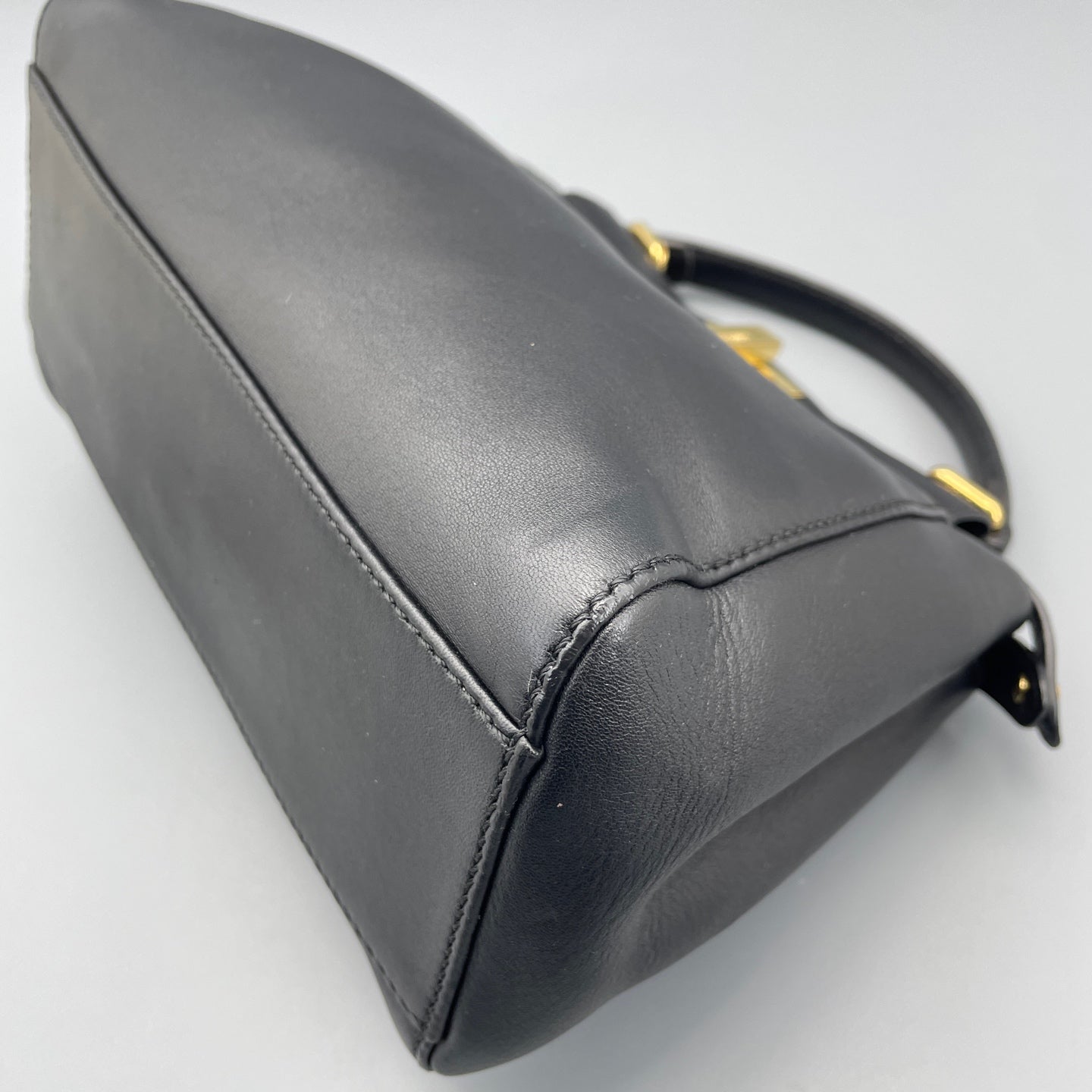 Fendi - Peekaboo - Leather - Black - (small)