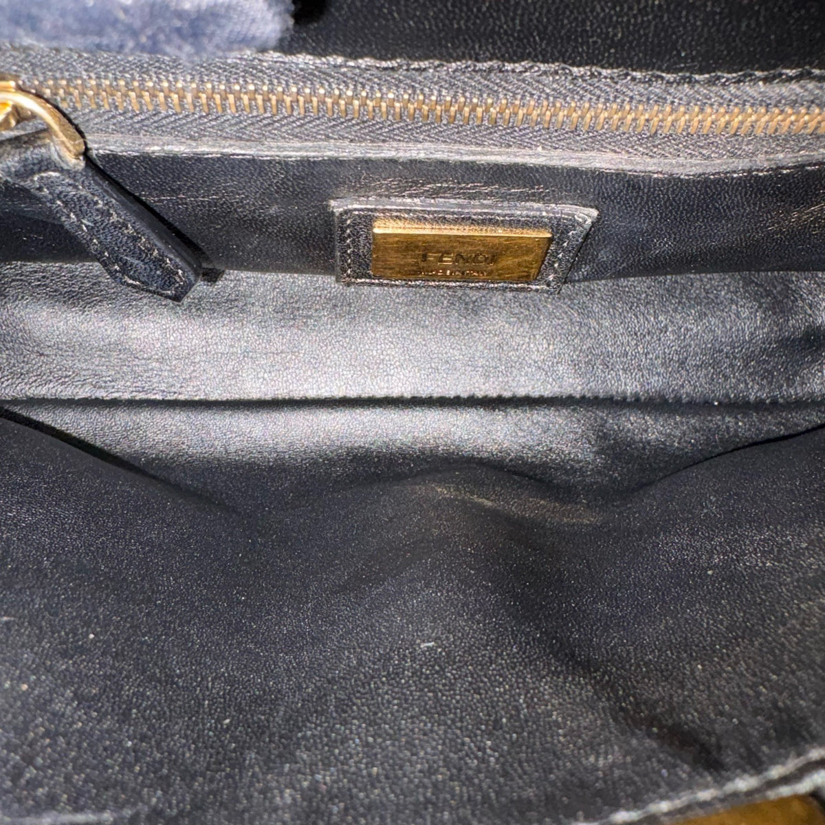 Fendi - Peekaboo - Leather - Black - (small)