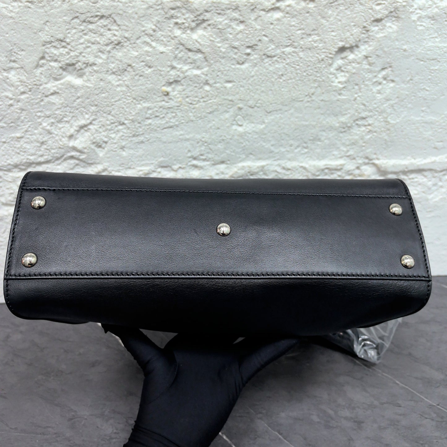 Fendi - Peekaboo - Leather - Black - (small)