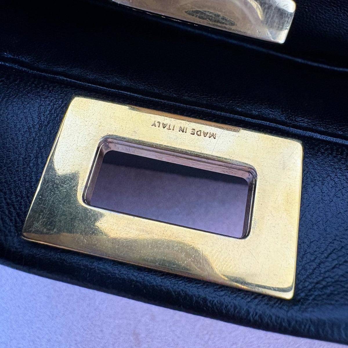 Fendi - Peekaboo - Leather - Black - (small)