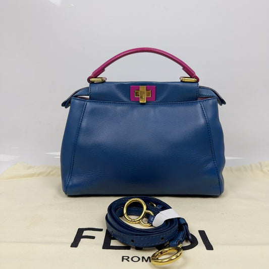 Fendi - Peekaboo - Leather - Blue