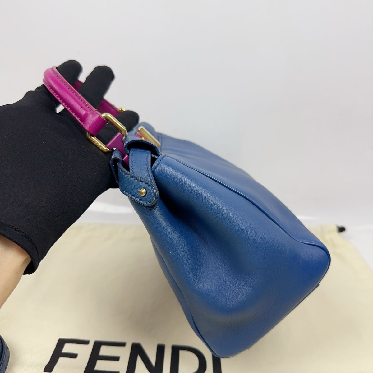 Fendi - Peekaboo - Leather - Blue