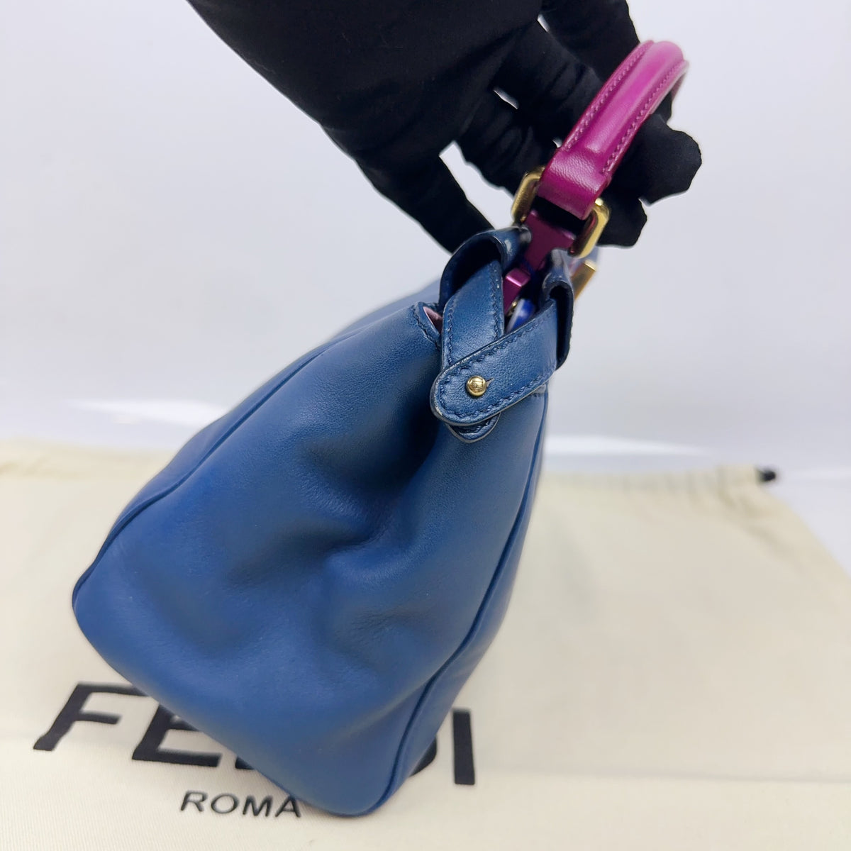 Fendi - Peekaboo - Leather - Blue