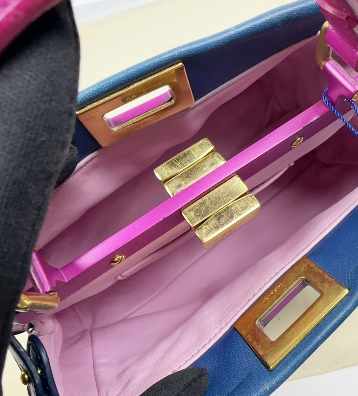 Fendi - Peekaboo - Leather - Blue