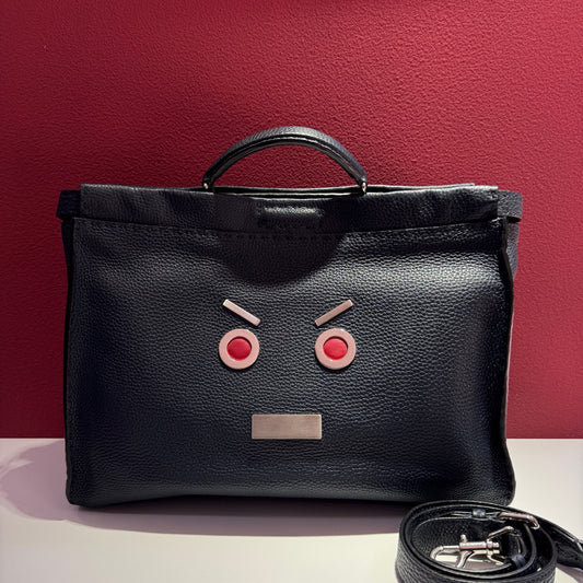 Fendi - Peekaboo - Leather - Blue - (large)