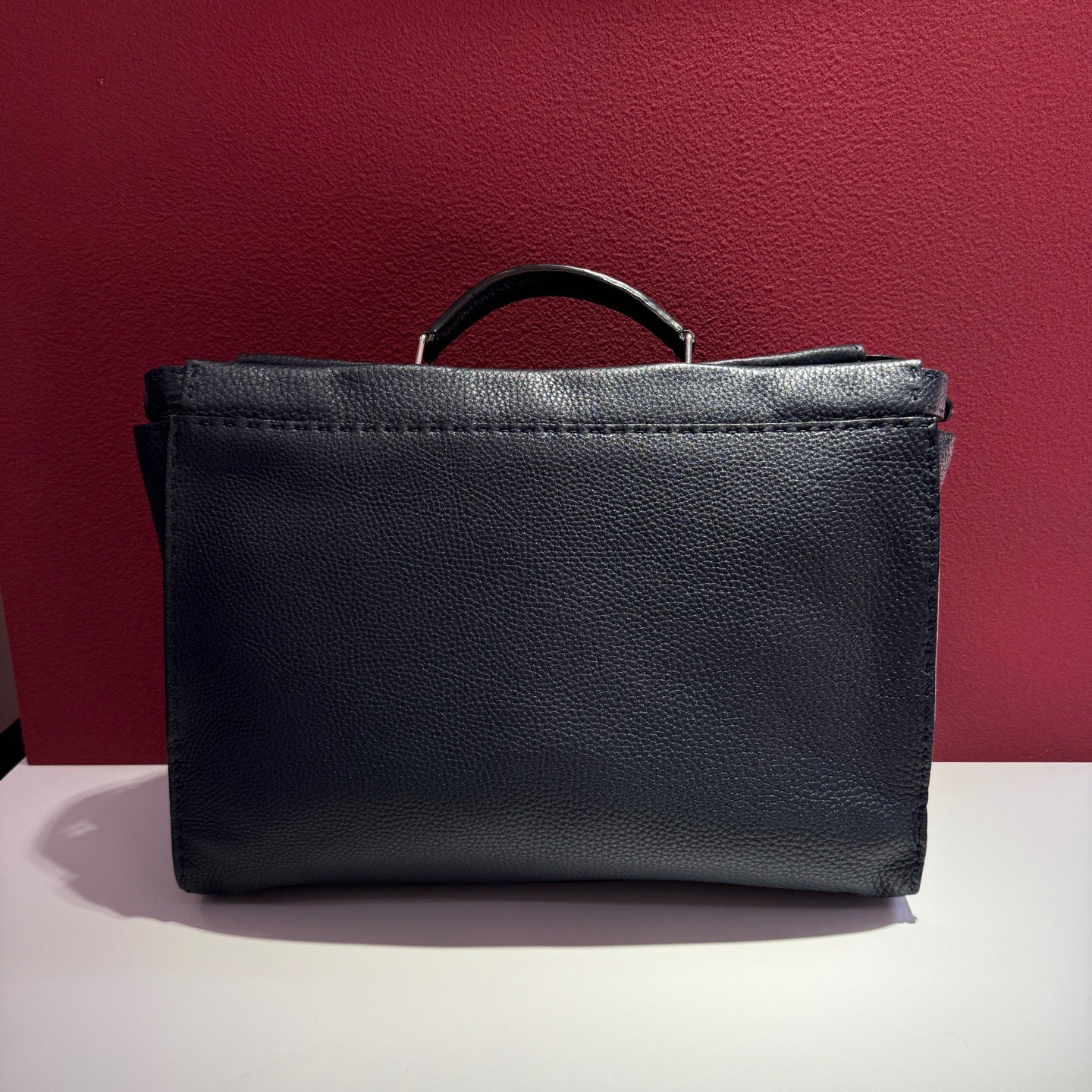 Fendi - Peekaboo - Leather - Blue - (large)