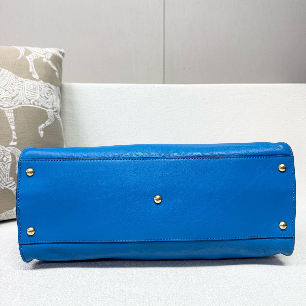 Fendi - Peekaboo - Leather - Blue - (large)