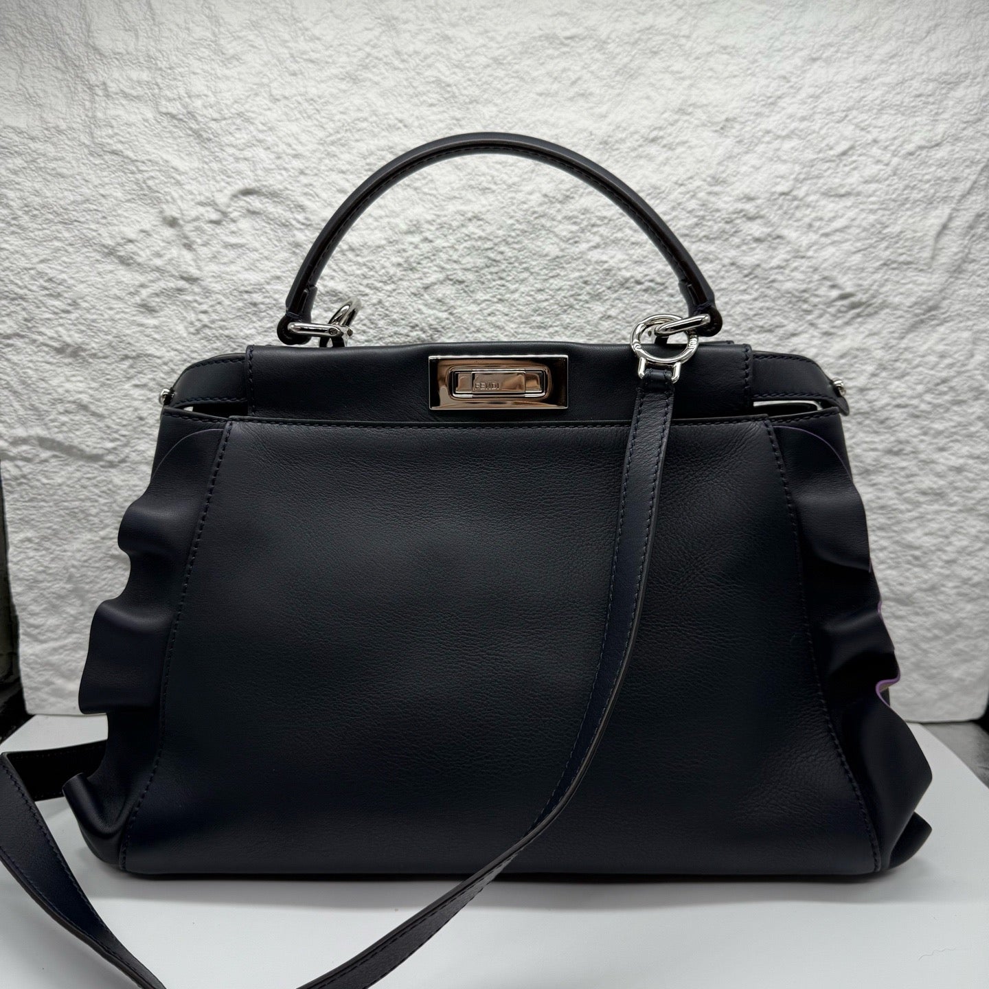 Fendi - Peekaboo - Leather - Blue - (medium)