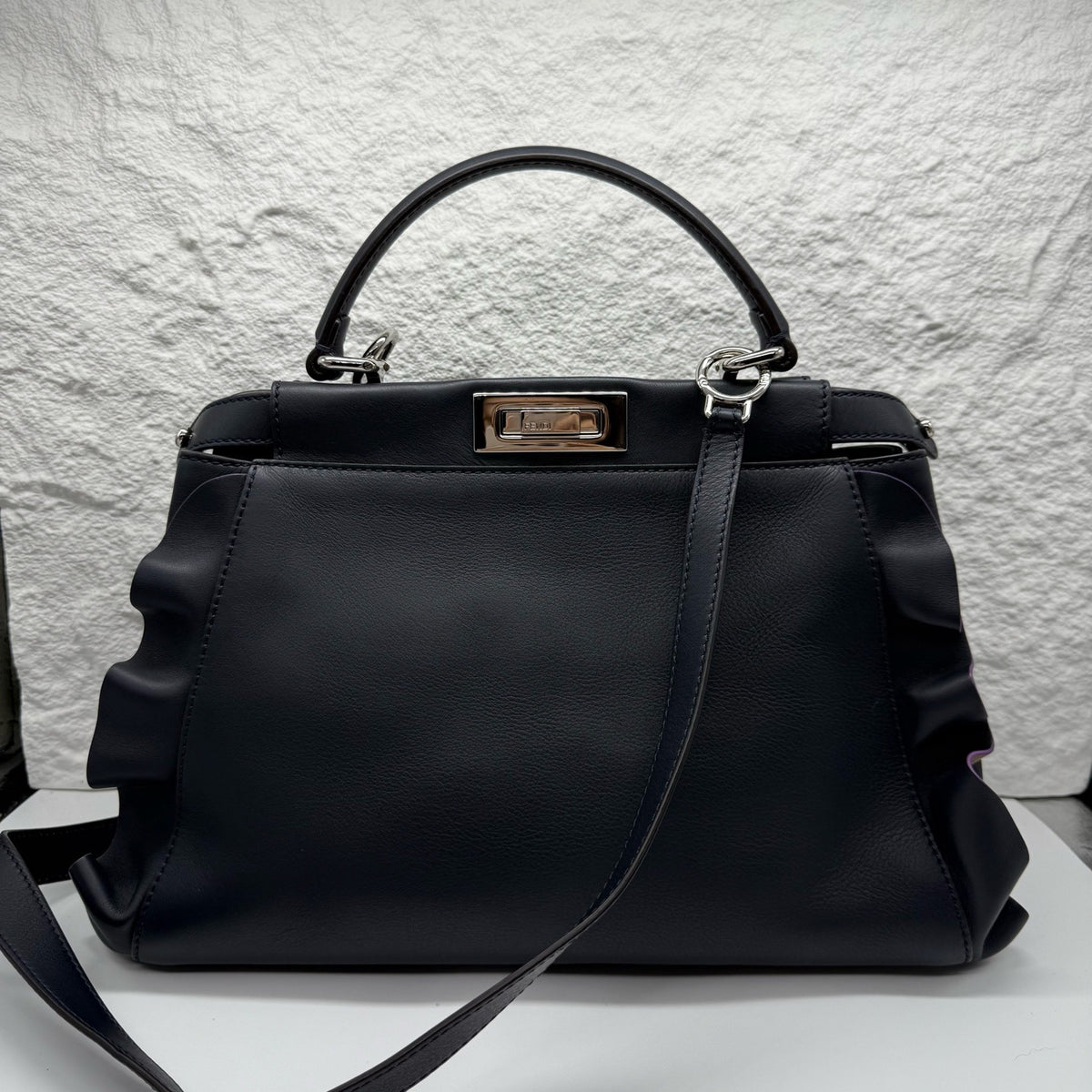 Fendi - Peekaboo - Leather - Blue - (Medium)