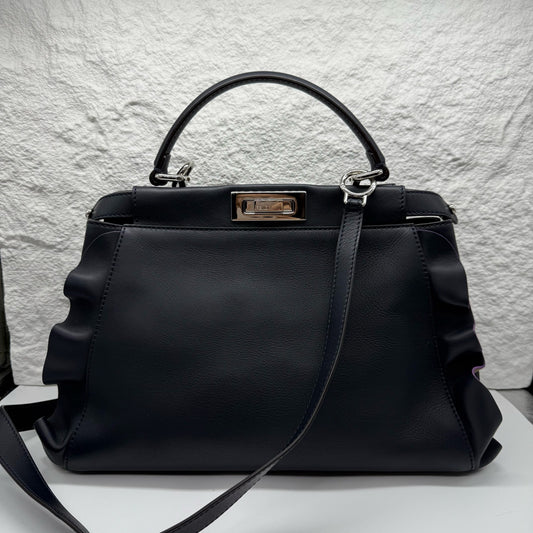 Fendi - Peekaboo - Leather - Blue - (Medium)