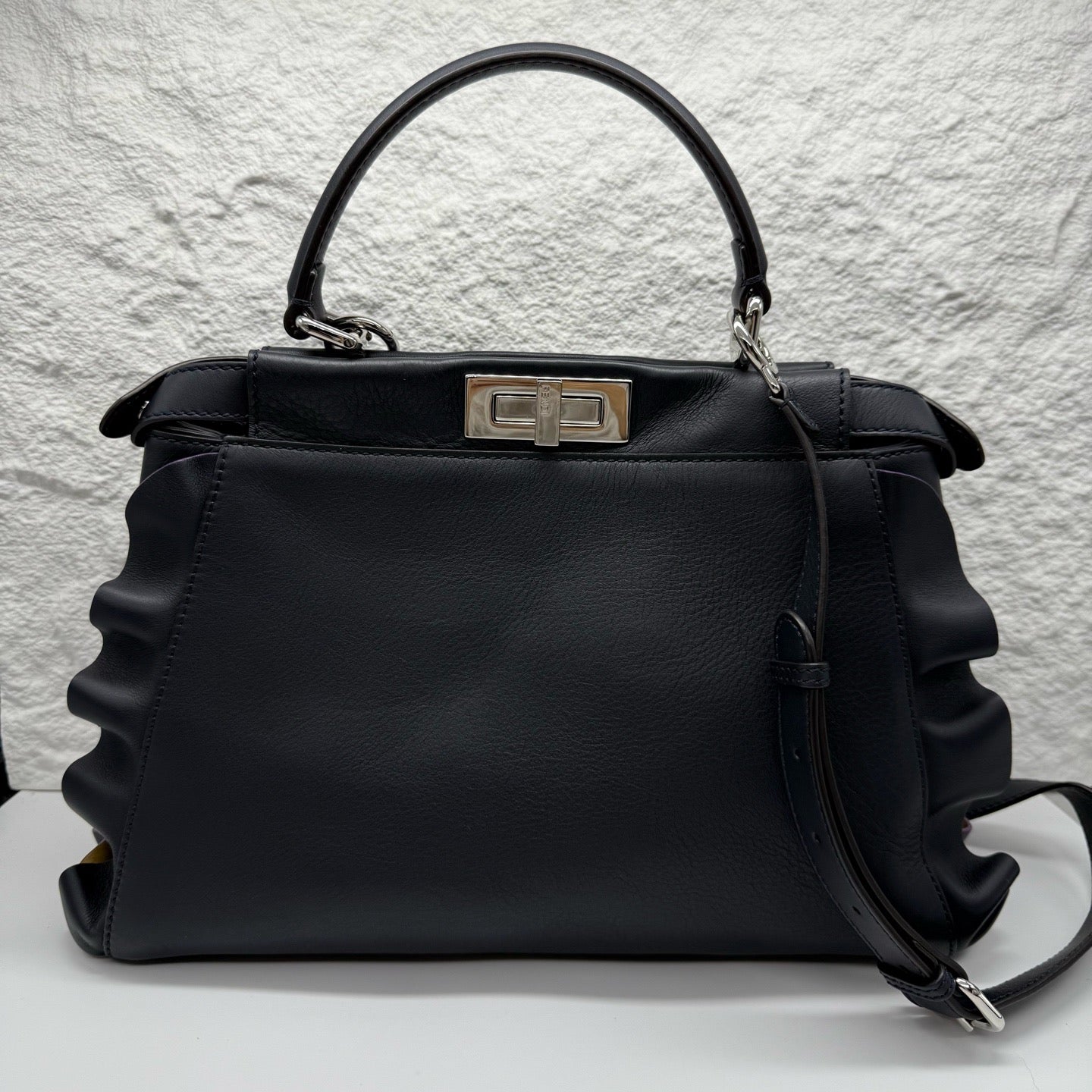 Fendi - Peekaboo - Leather - Blue - (medium)