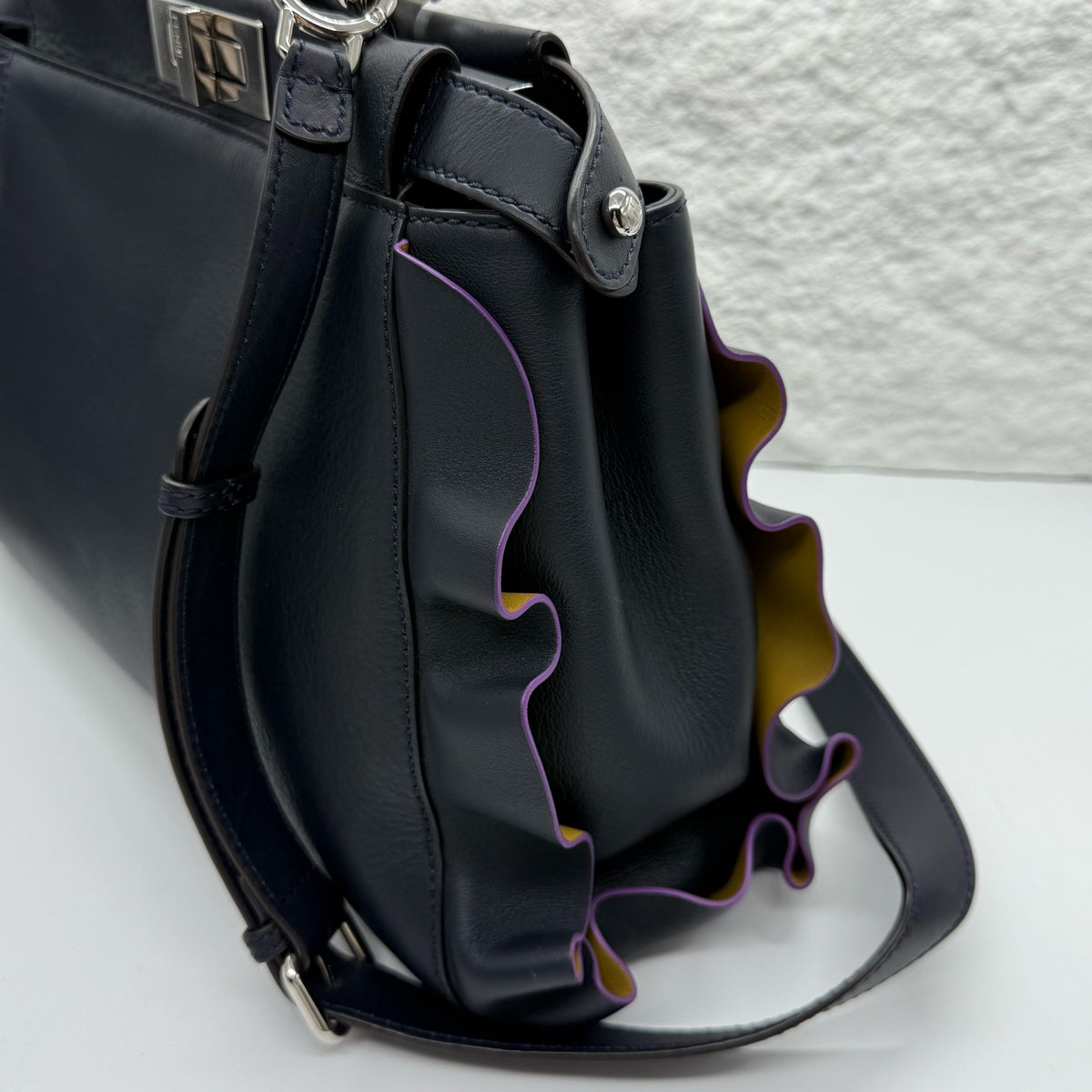 Fendi - Peekaboo - Leather - Blue - (Medium)