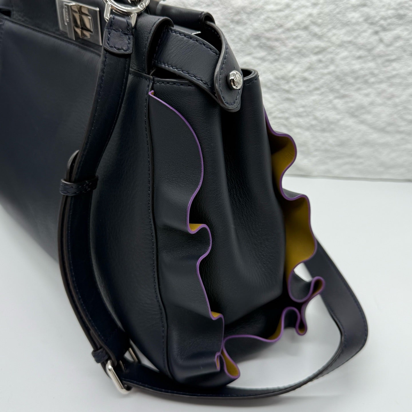 Fendi - Peekaboo - Leather - Blue - (medium)