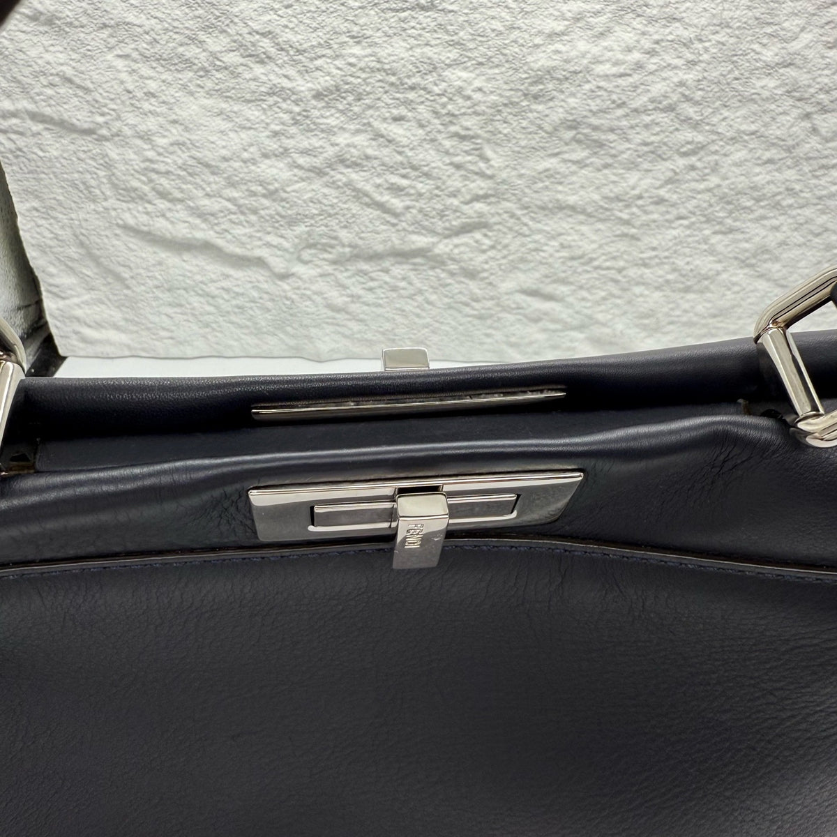 Fendi - Peekaboo - Leather - Blue - (Medium)