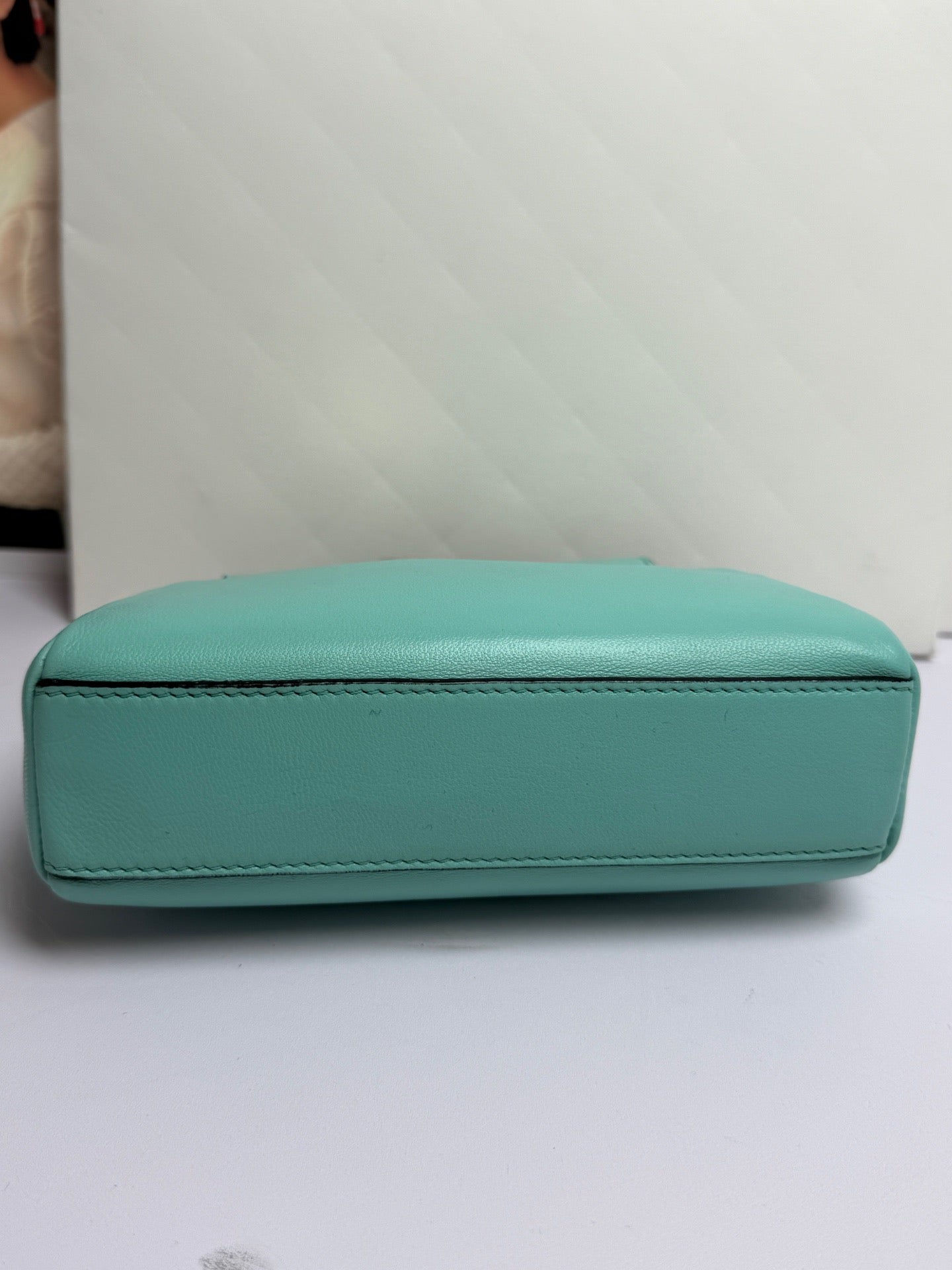 Fendi - Peekaboo - Leather - Blue - (mini)