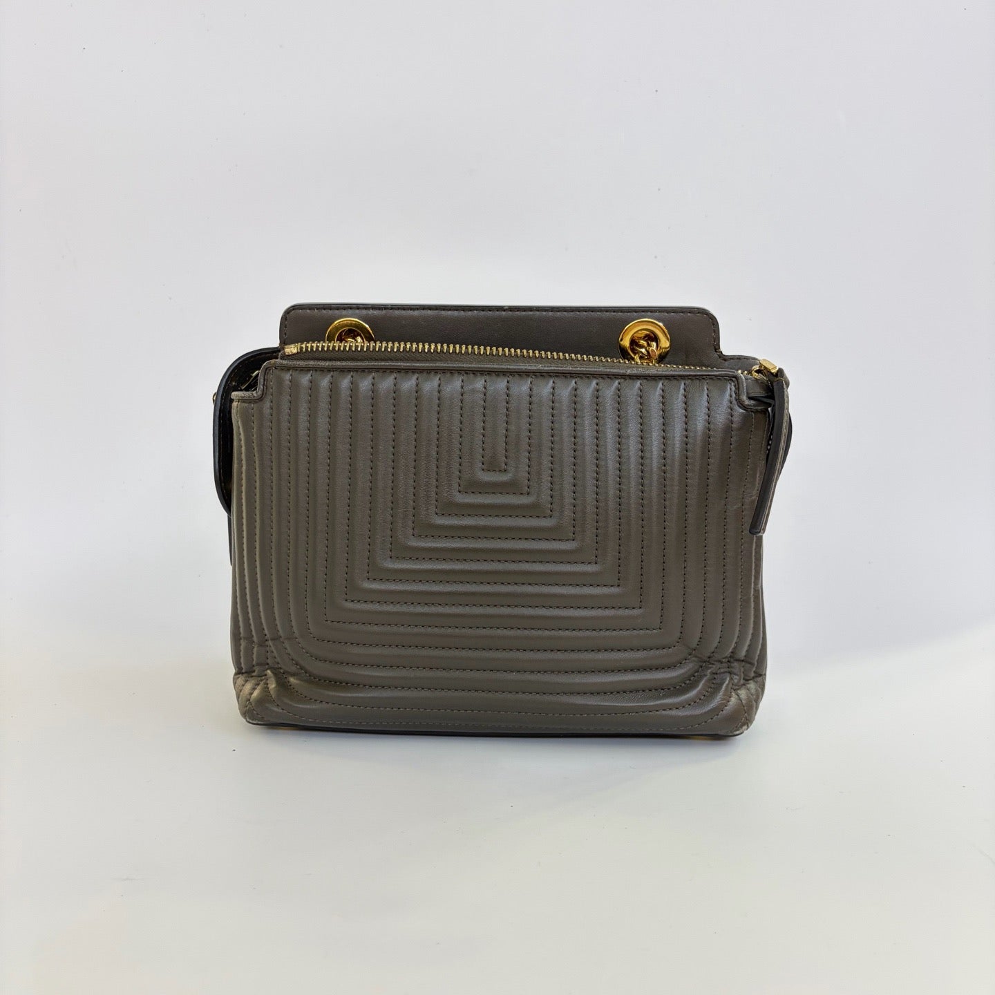 Fendi - Peekaboo - Leather - Blue - (mini)