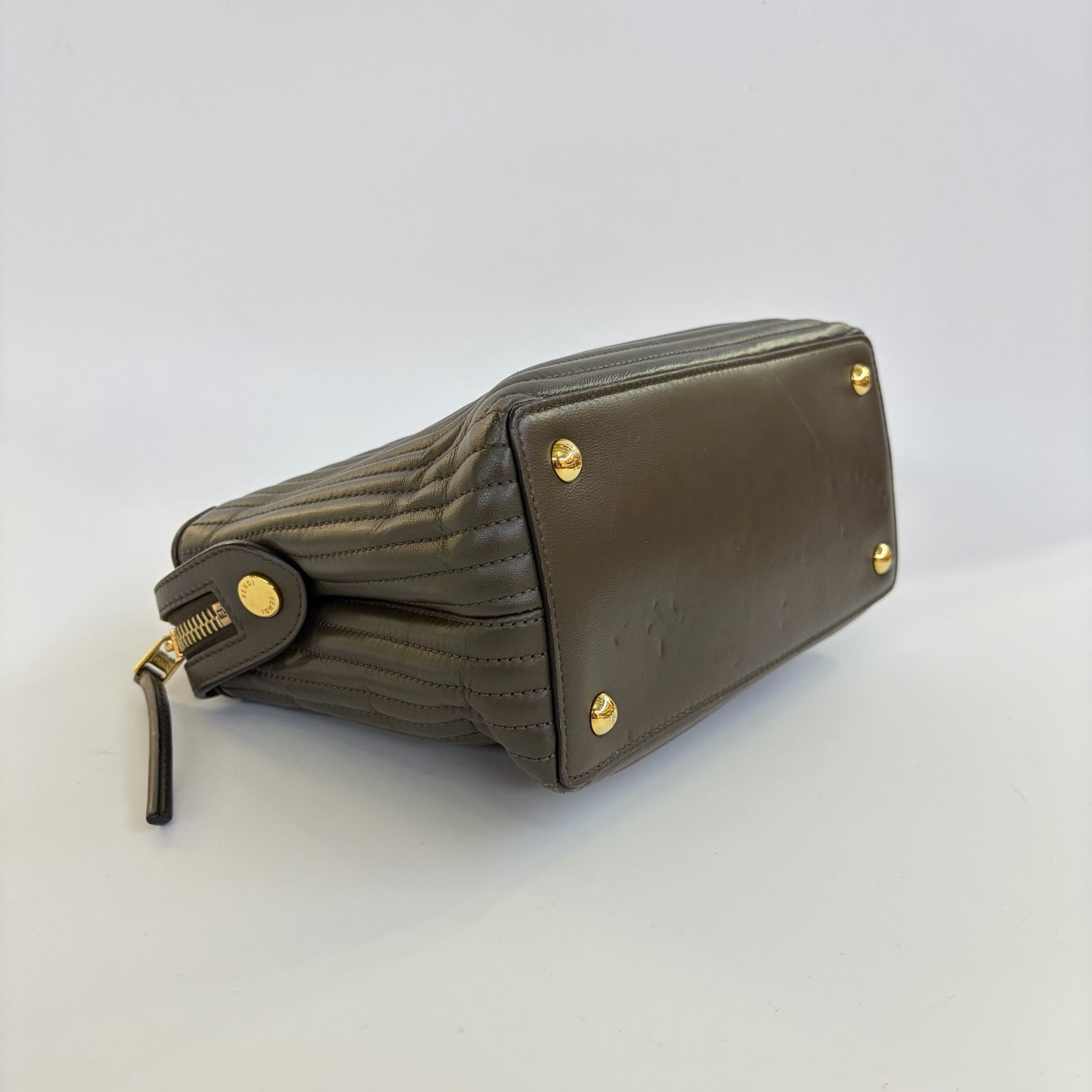 Fendi - Peekaboo - Leather - Blue - (mini)