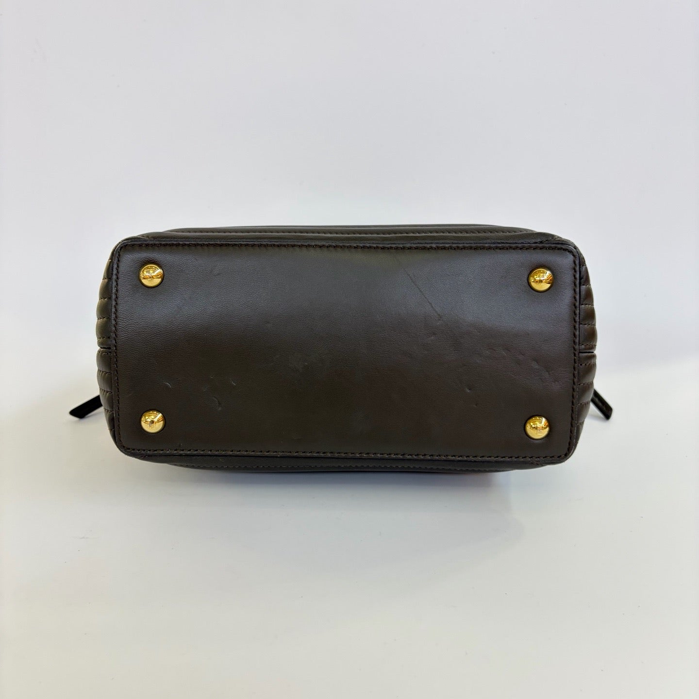 Fendi - Peekaboo - Leather - Blue - (mini)