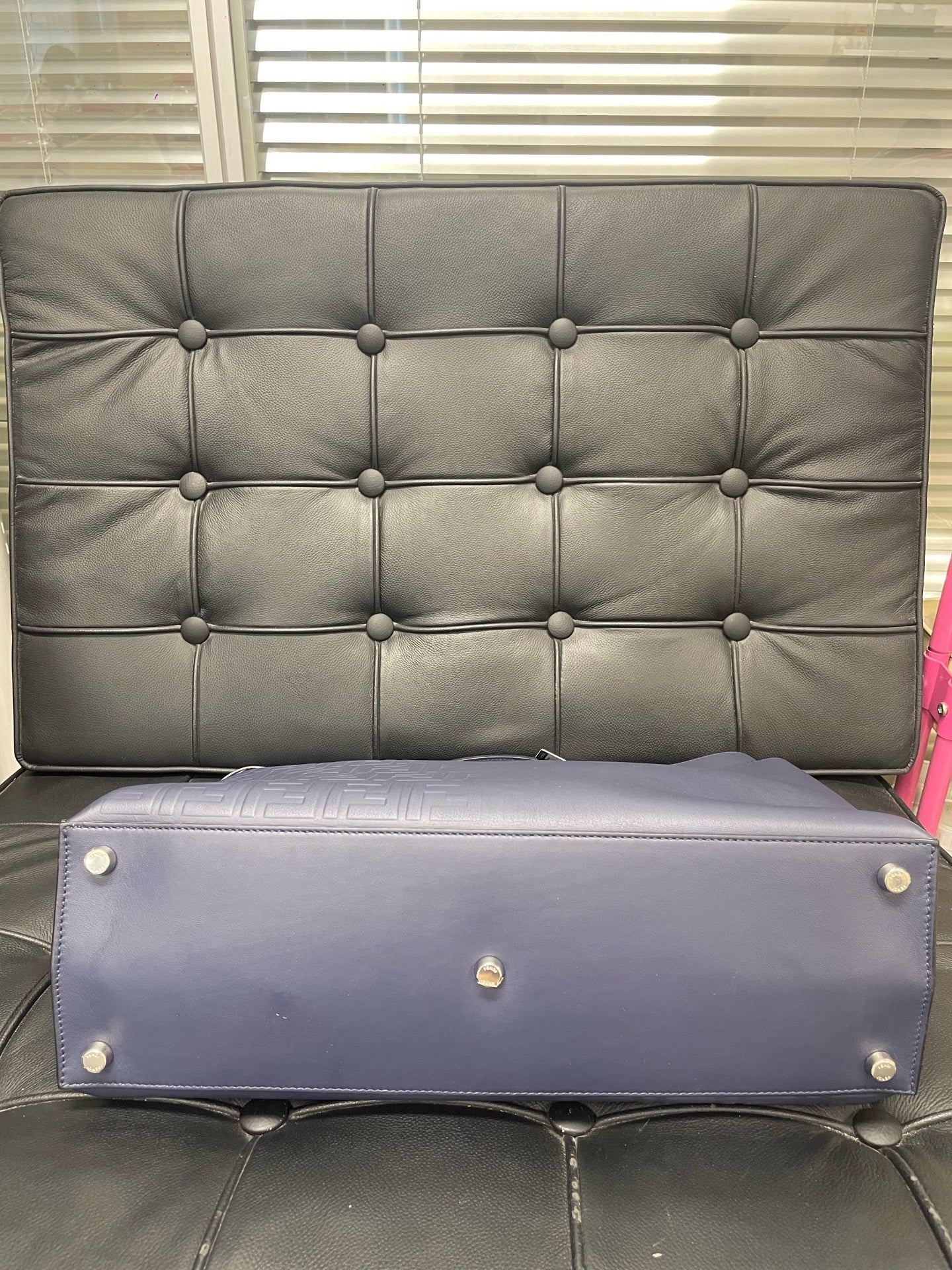 Fendi - Peekaboo - Leather - Blue - (Other)
