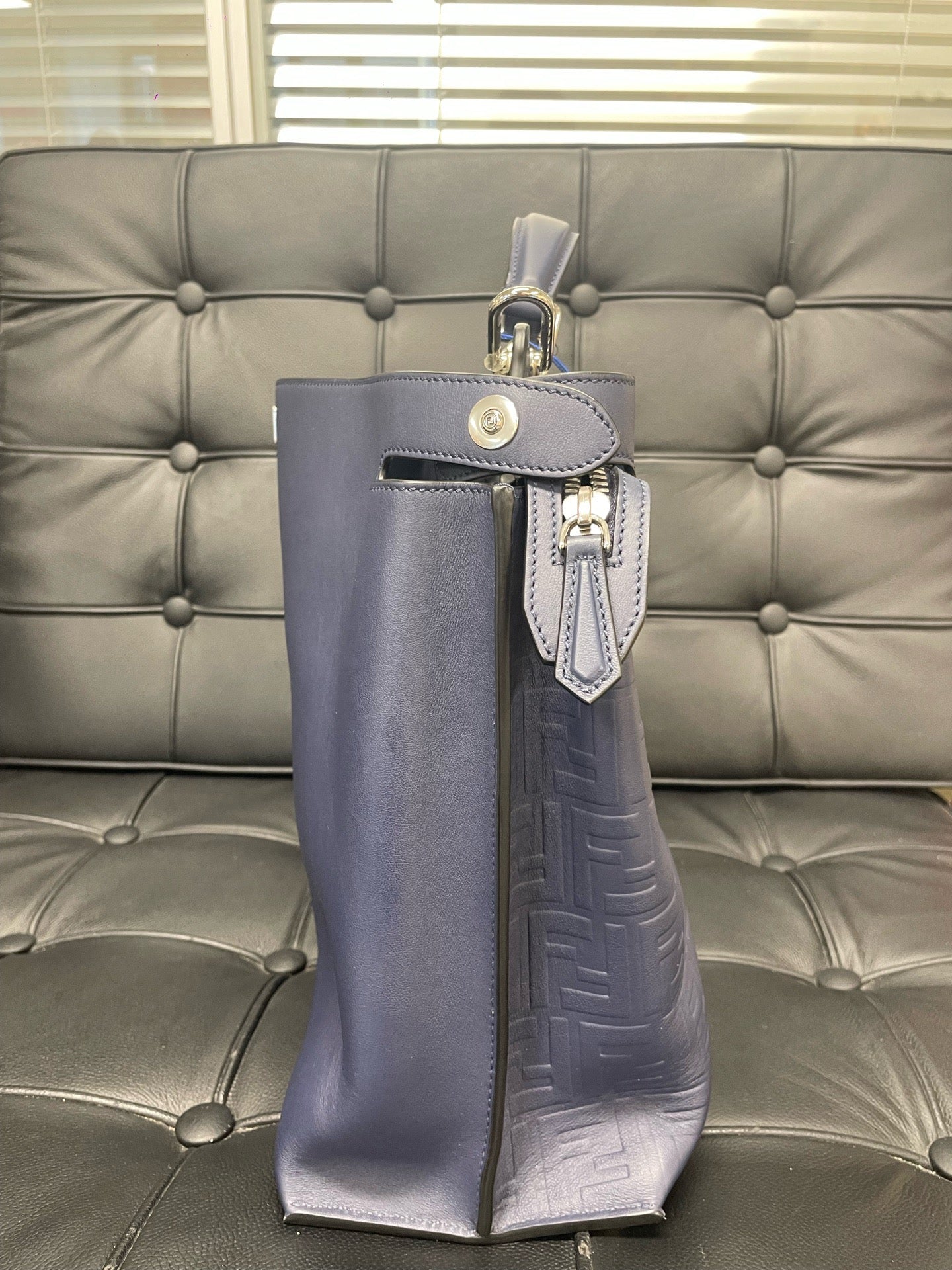 Fendi - Peekaboo - Leather - Blue - (Other)