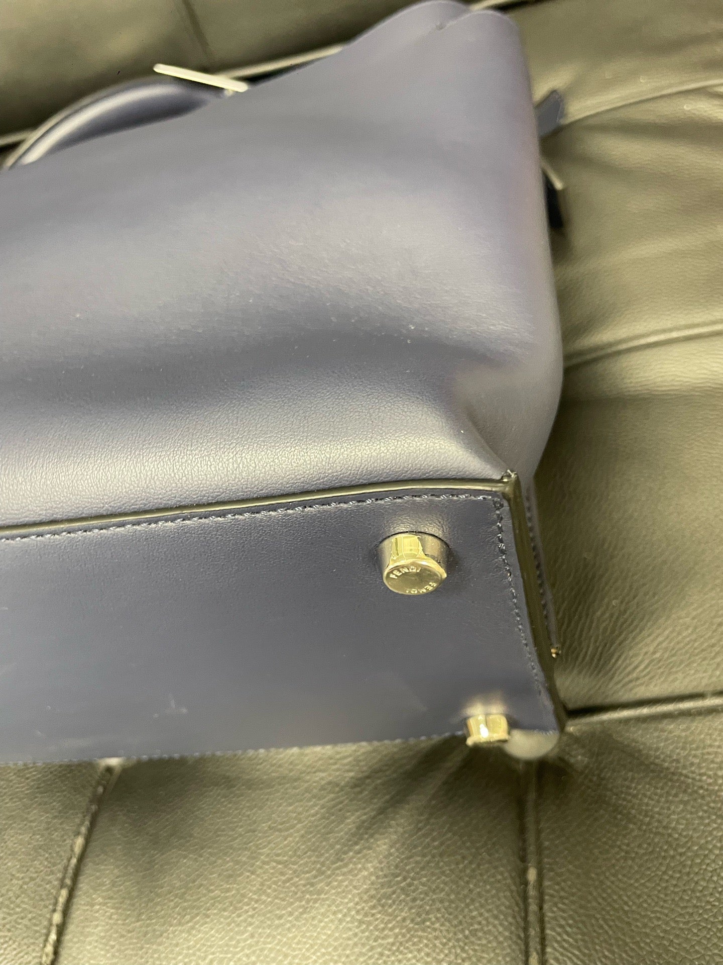 Fendi - Peekaboo - Leather - Blue - (Other)