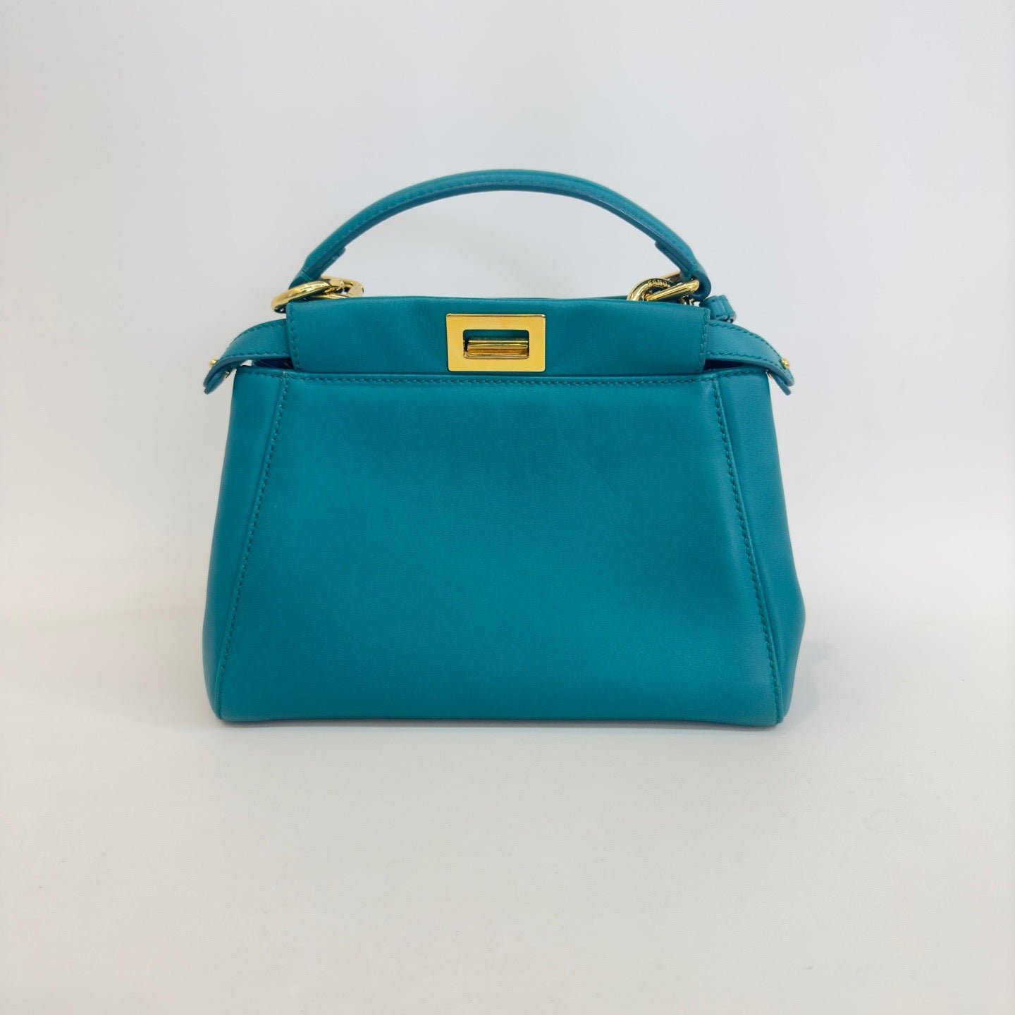 Fendi - Peekaboo - Leather - Blue - (small)