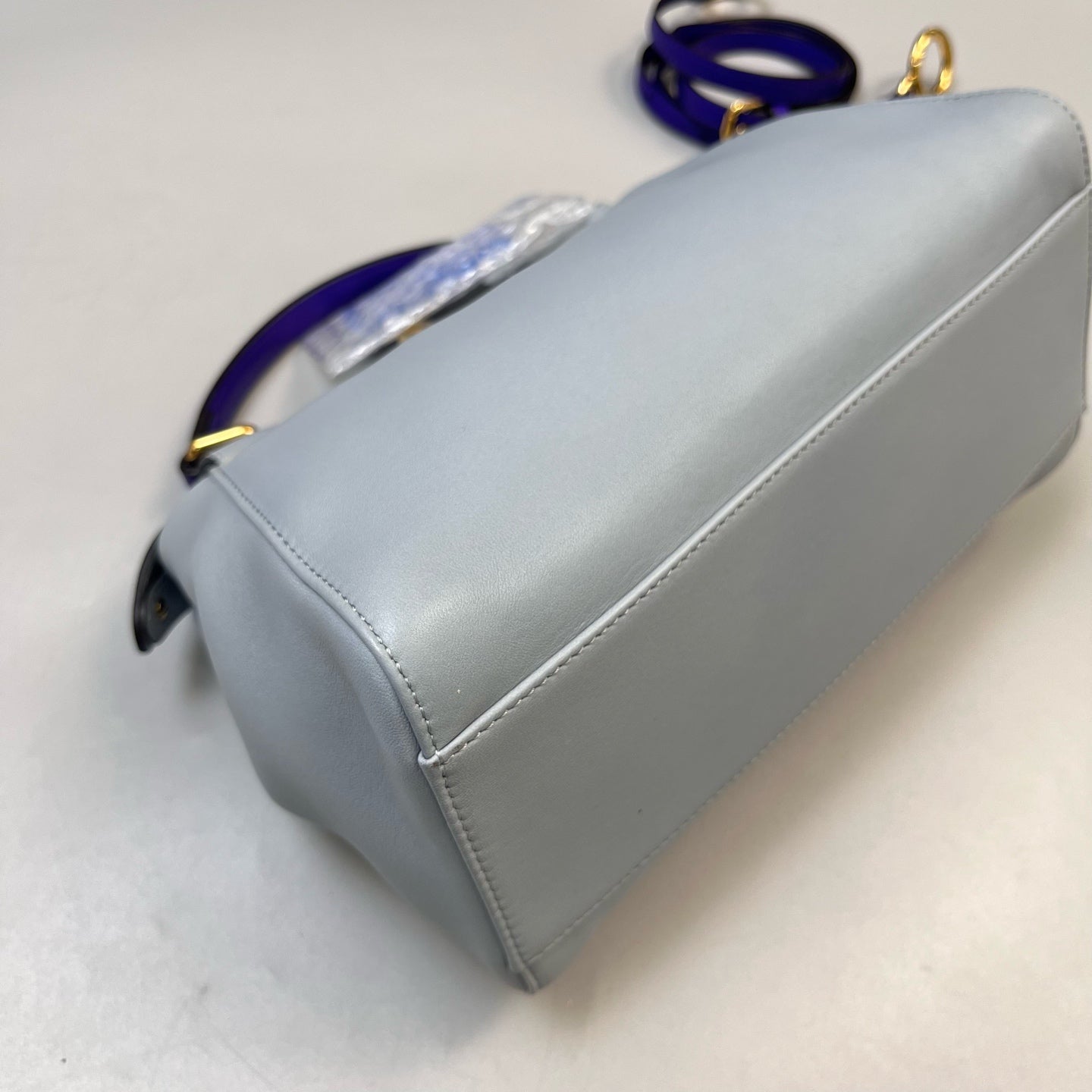 Fendi - Peekaboo - Leather - Blue - (small)
