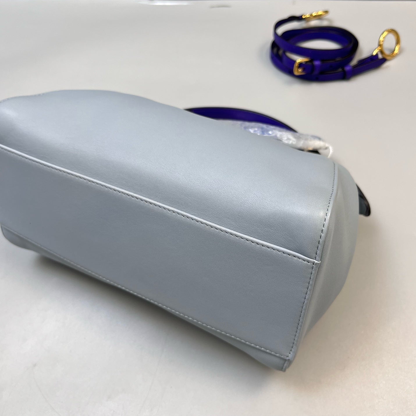 Fendi - Peekaboo - Leather - Blue - (small)