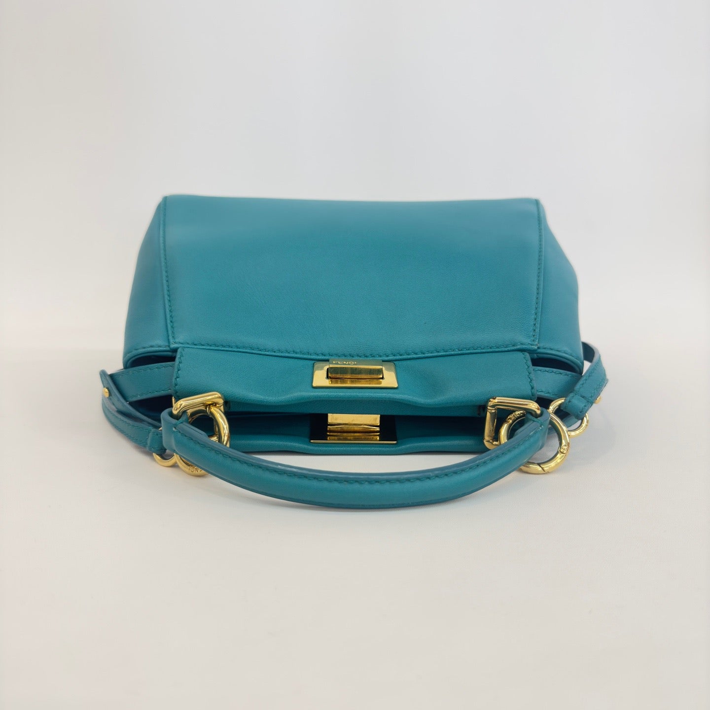 Fendi - Peekaboo - Leather - Blue - (small)