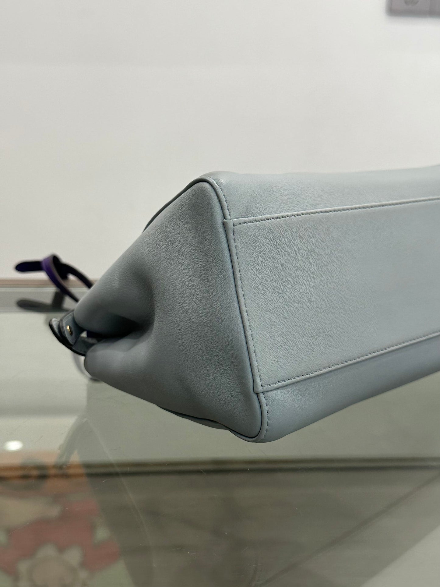 Fendi - Peekaboo - Leather - Blue - (Small)