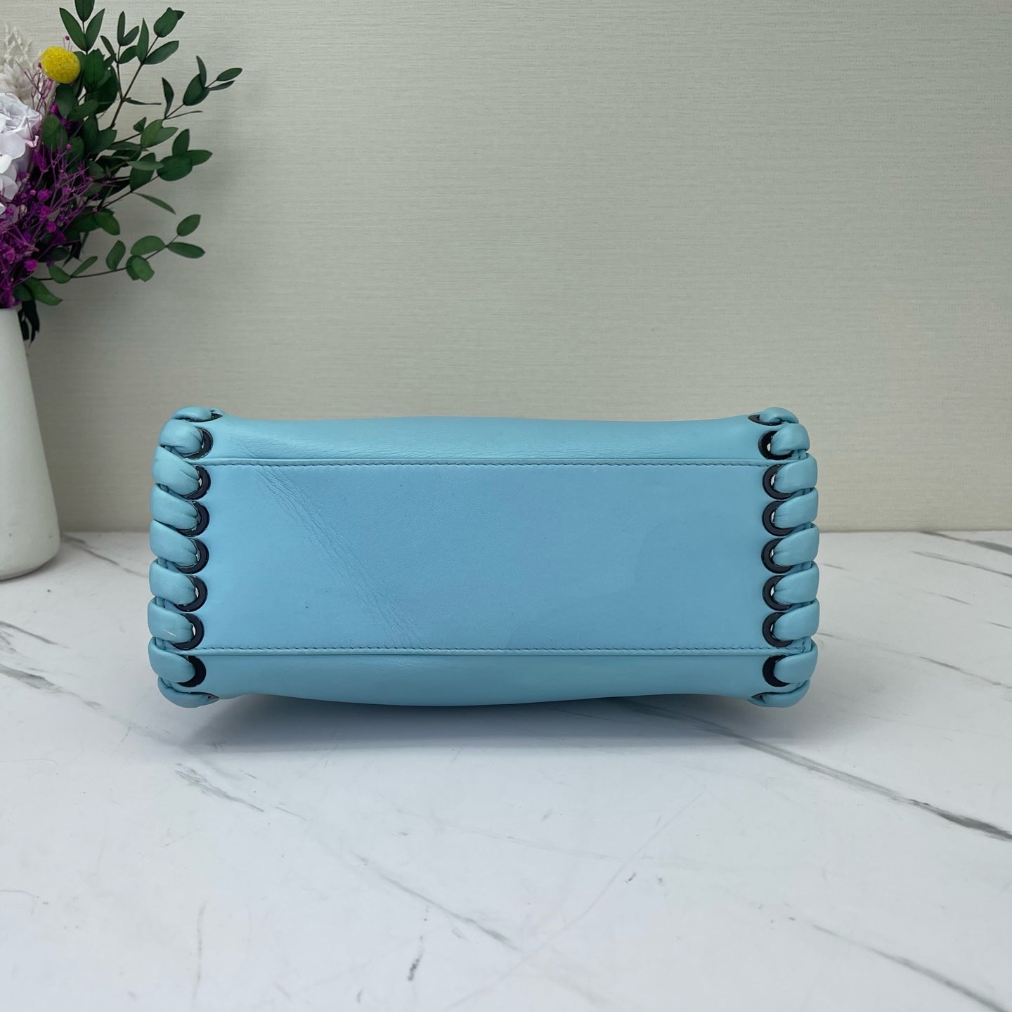 Fendi - Peekaboo - Leather - Blue - (small)