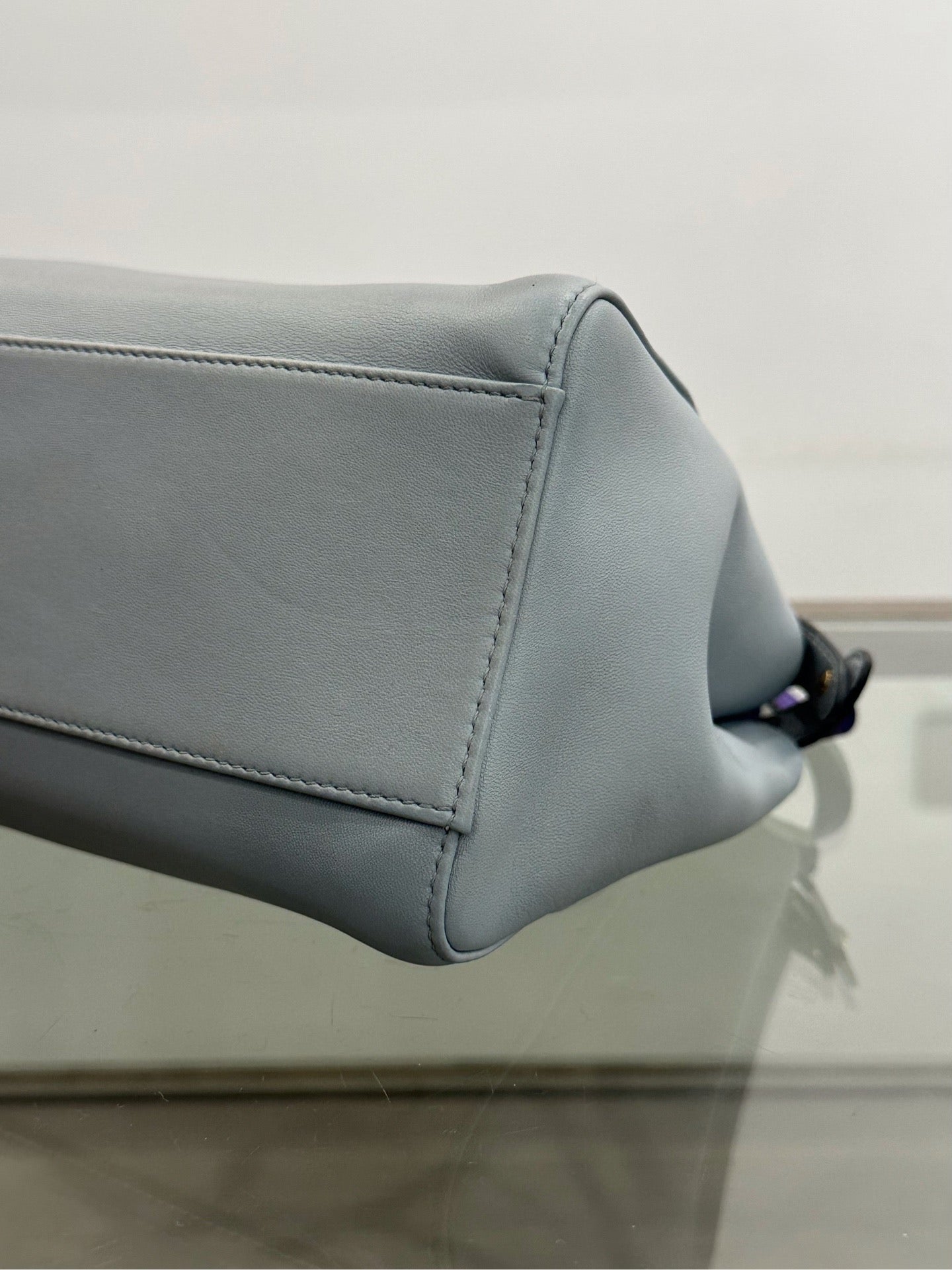Fendi - Peekaboo - Leather - Blue - (Small)