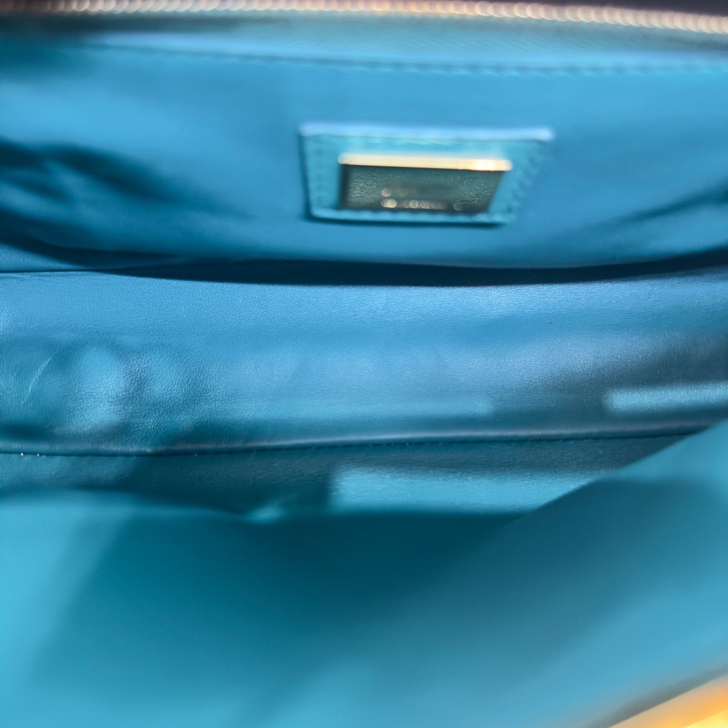 Fendi - Peekaboo - Leather - Blue - (small)