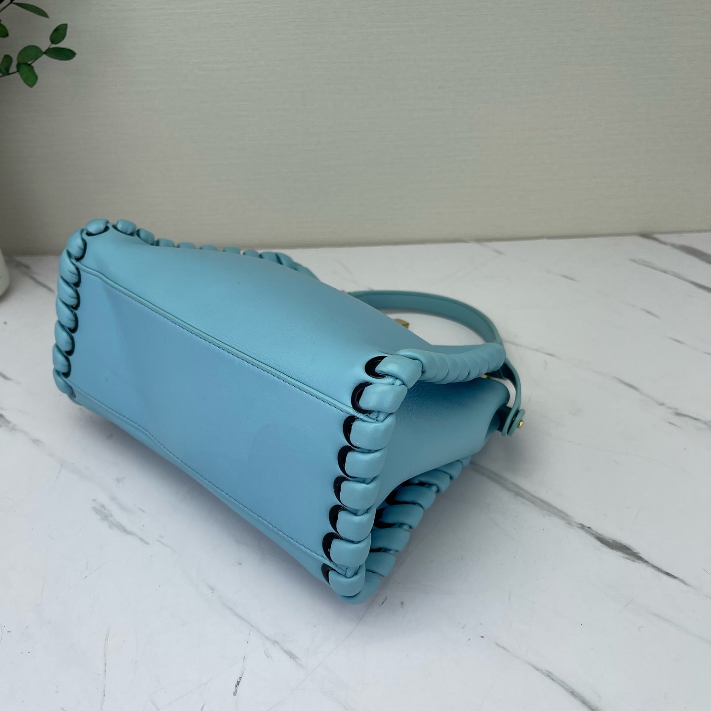 Fendi - Peekaboo - Leather - Blue - (small)