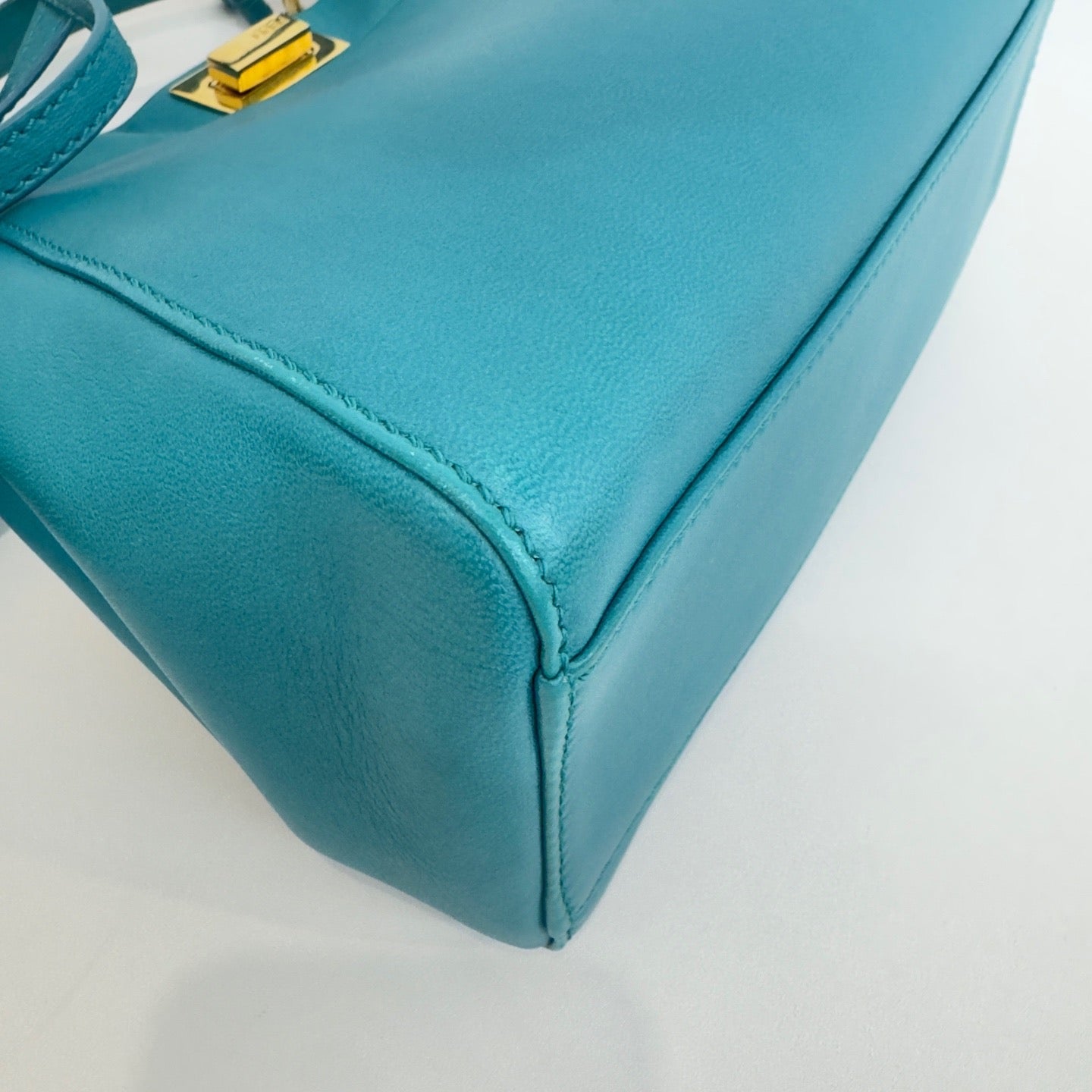 Fendi - Peekaboo - Leather - Blue - (small)