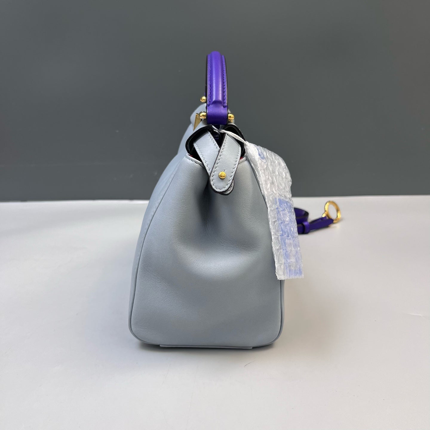 Fendi - Peekaboo - Leather - Blue - (small)