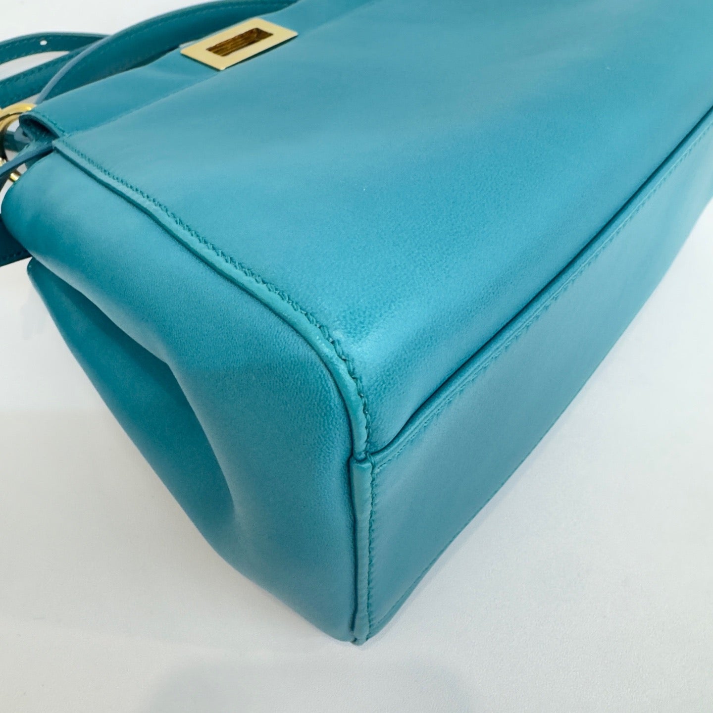 Fendi - Peekaboo - Leather - Blue - (small)