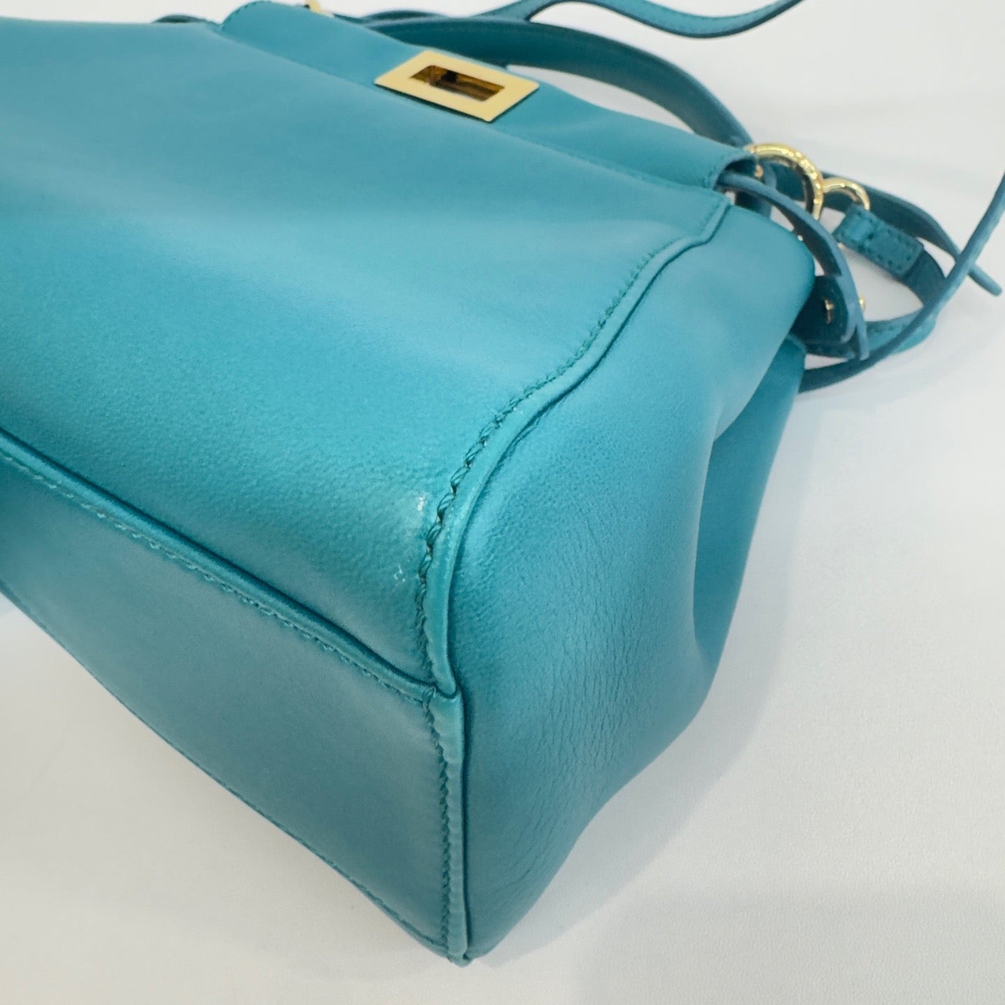 Fendi - Peekaboo - Leather - Blue - (small)
