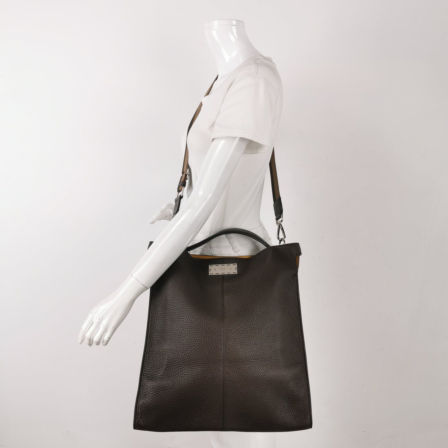 Fendi - Peekaboo - Leather - Brown - (large)