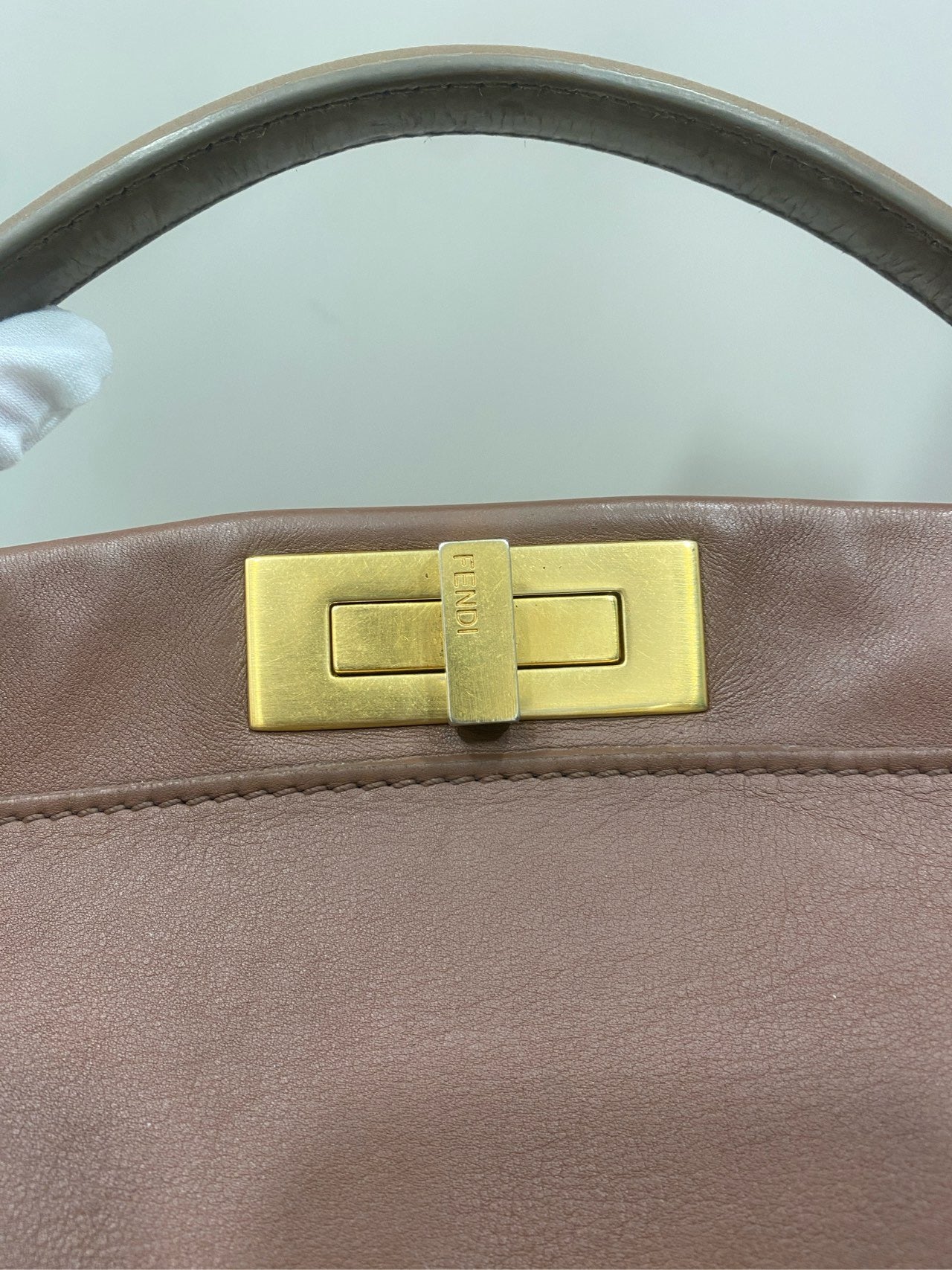 Fendi - Peekaboo - Leather - Brown - (large)
