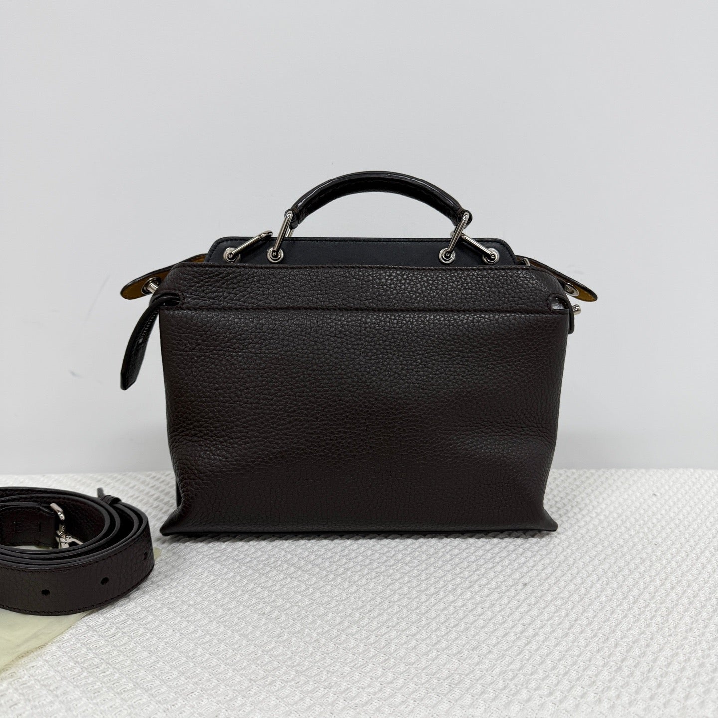 Fendi - Peekaboo - Leather - Brown - (medium)