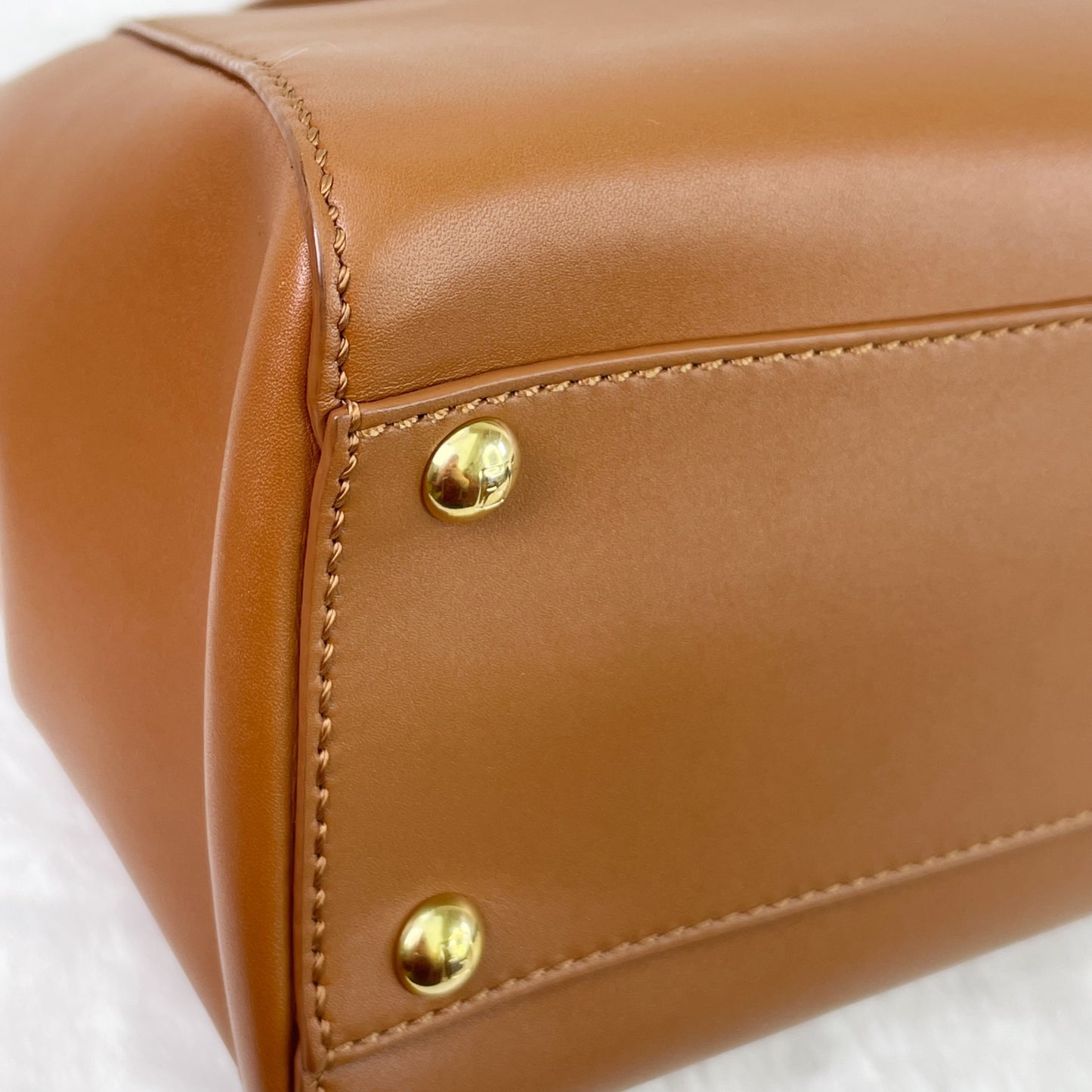 Fendi - Peekaboo - Leather - Brown - (medium)