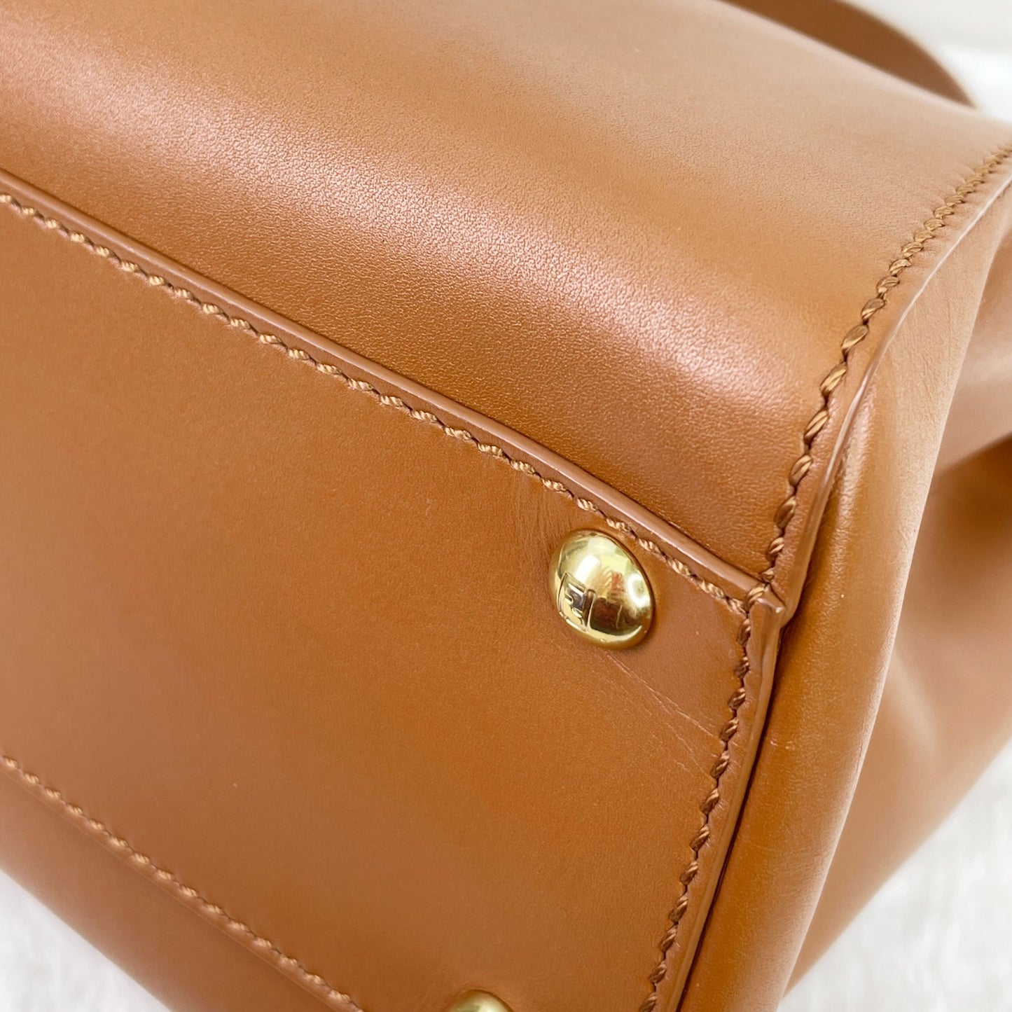 Fendi - Peekaboo - Leather - Brown - (medium)