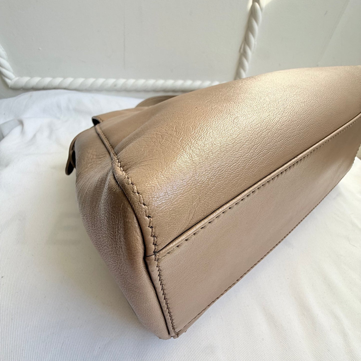 Fendi - Peekaboo - Leather - Brown - (small)