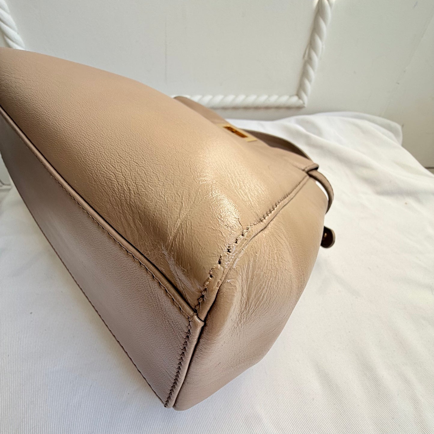 Fendi - Peekaboo - Leather - Brown - (small)
